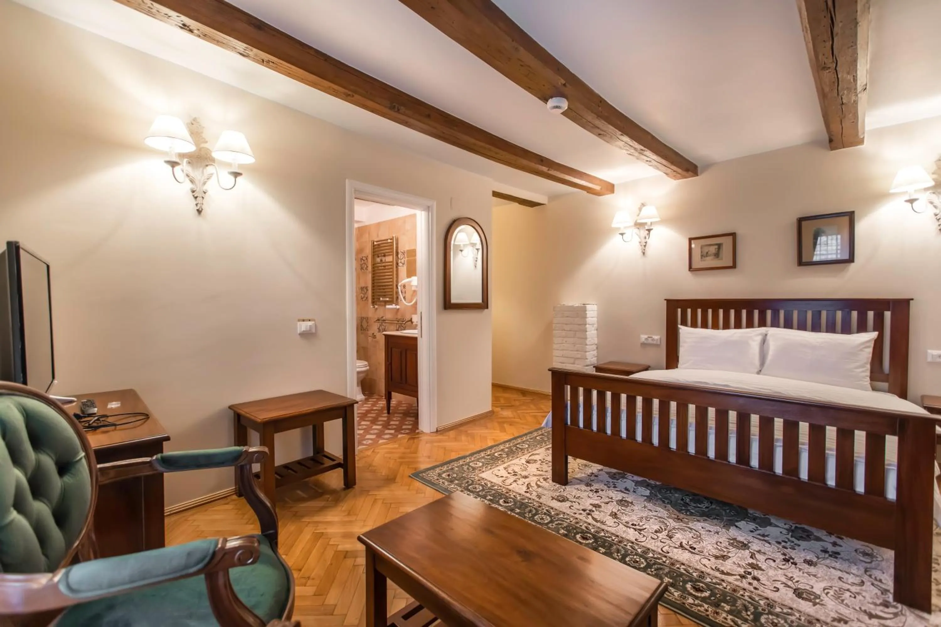 Bed in Casa Gotica Residence