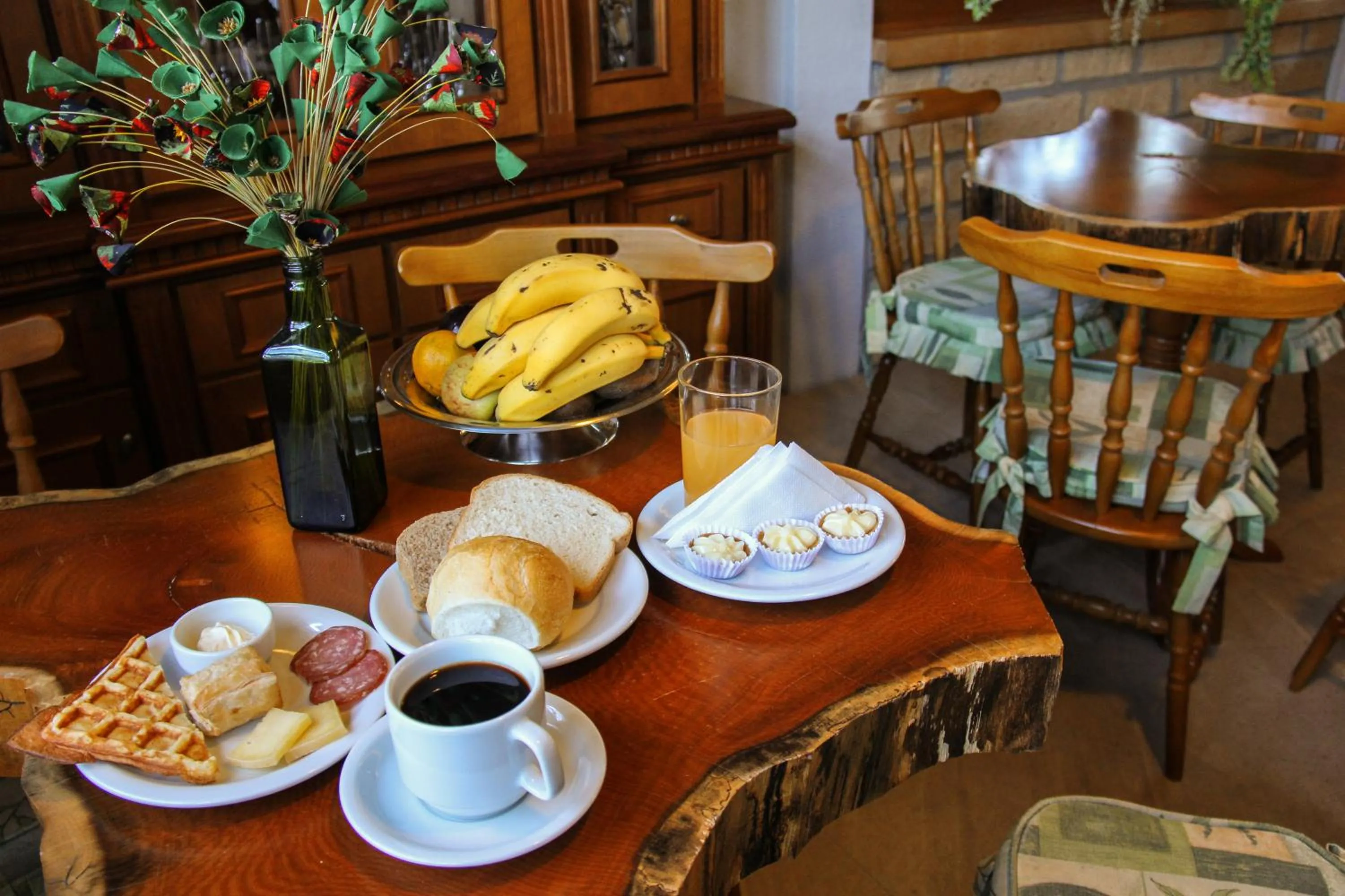 Food close-up in Hotel Aconchego da Serra