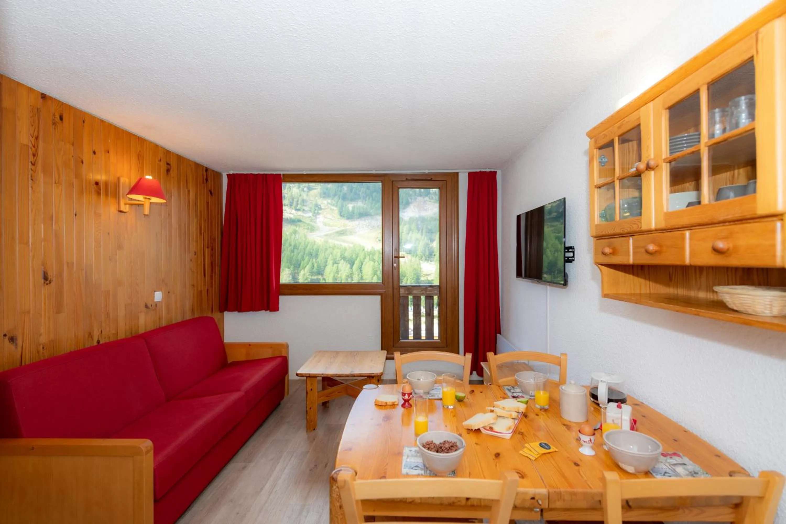 Seating area in Résidence Capfun Les Adrets