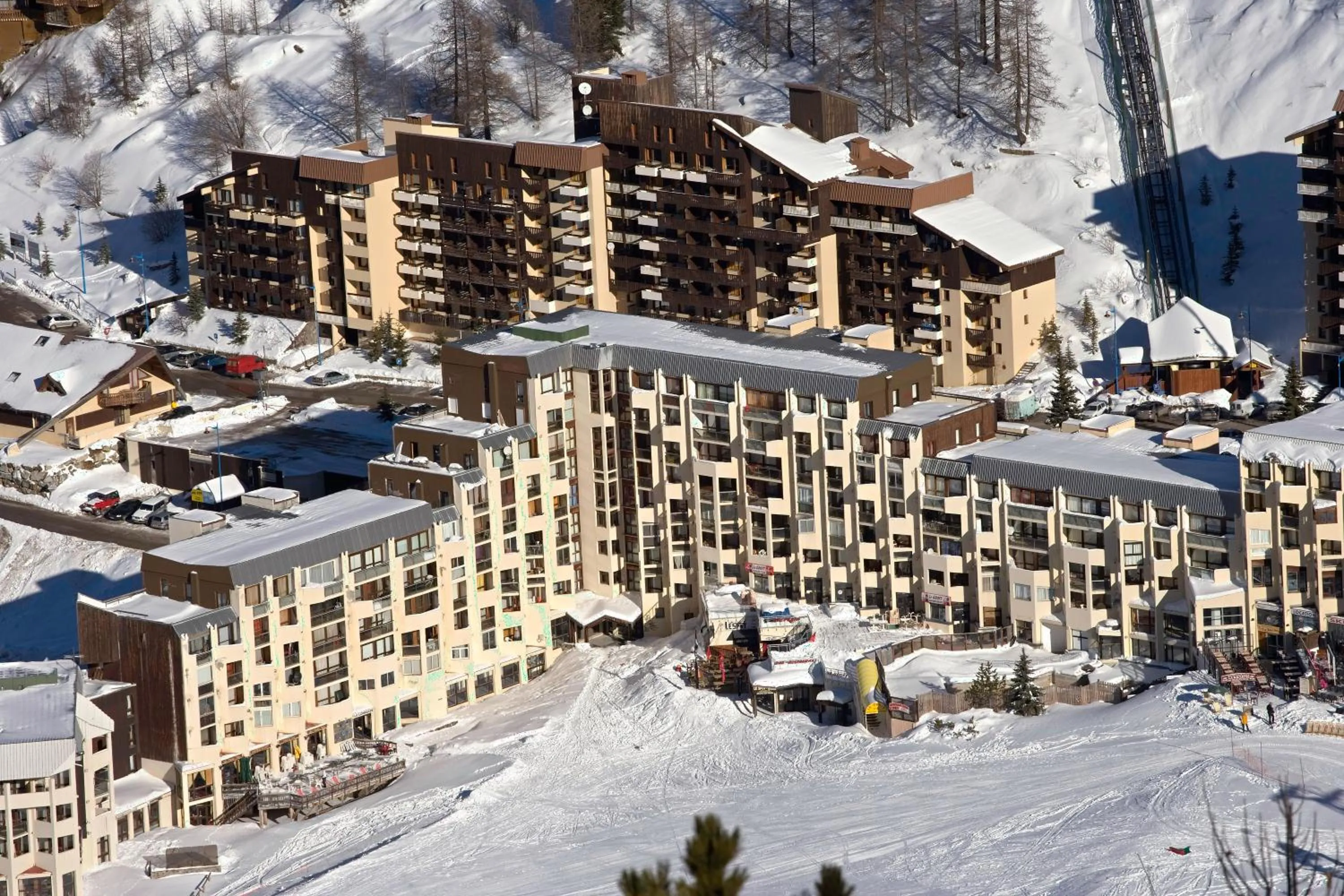 Bird's eye view in Résidence Capfun Les Adrets