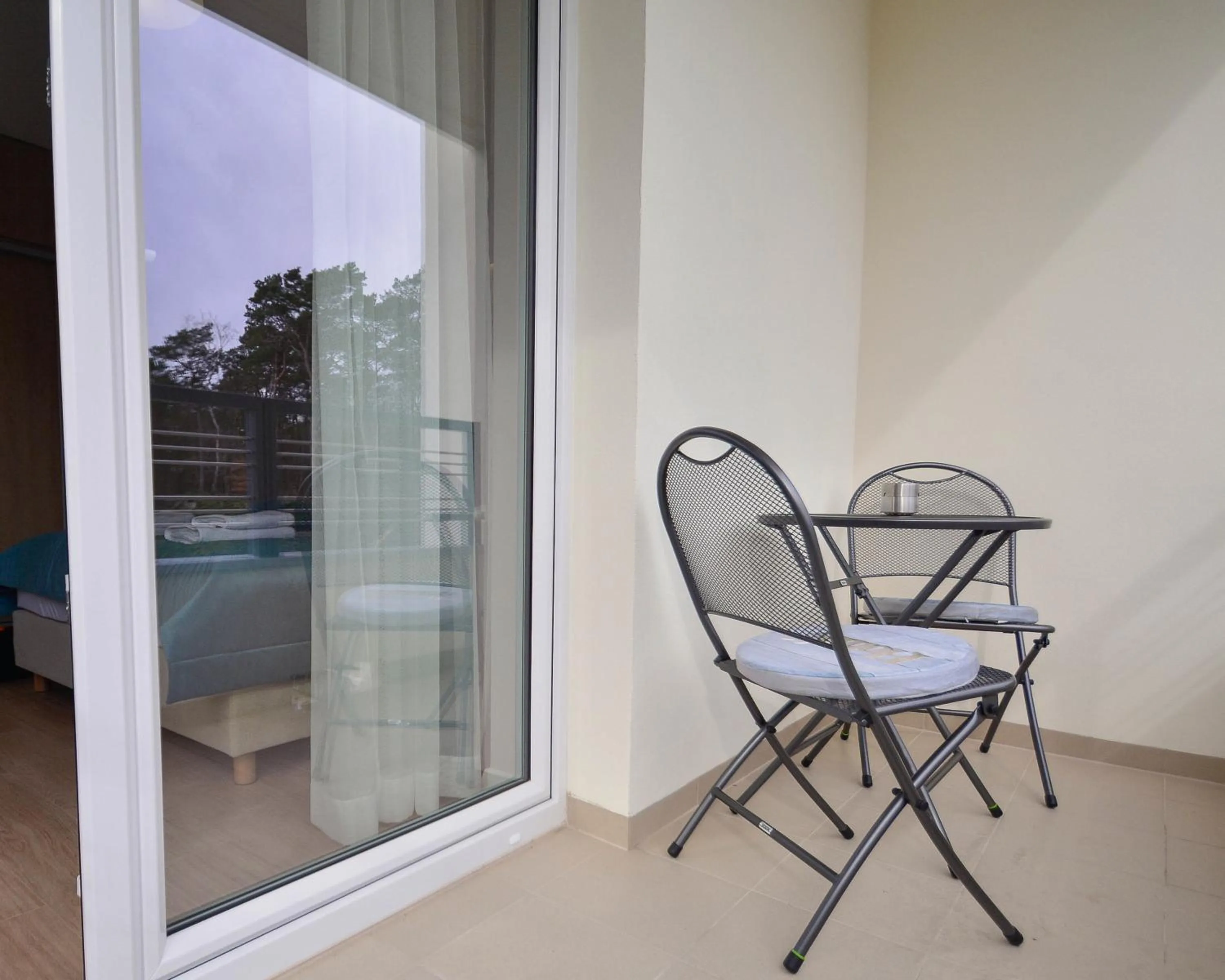 Balcony/Terrace in Osiedle Cesarskie Apartamenty - Parking - Apartamenty Bryza