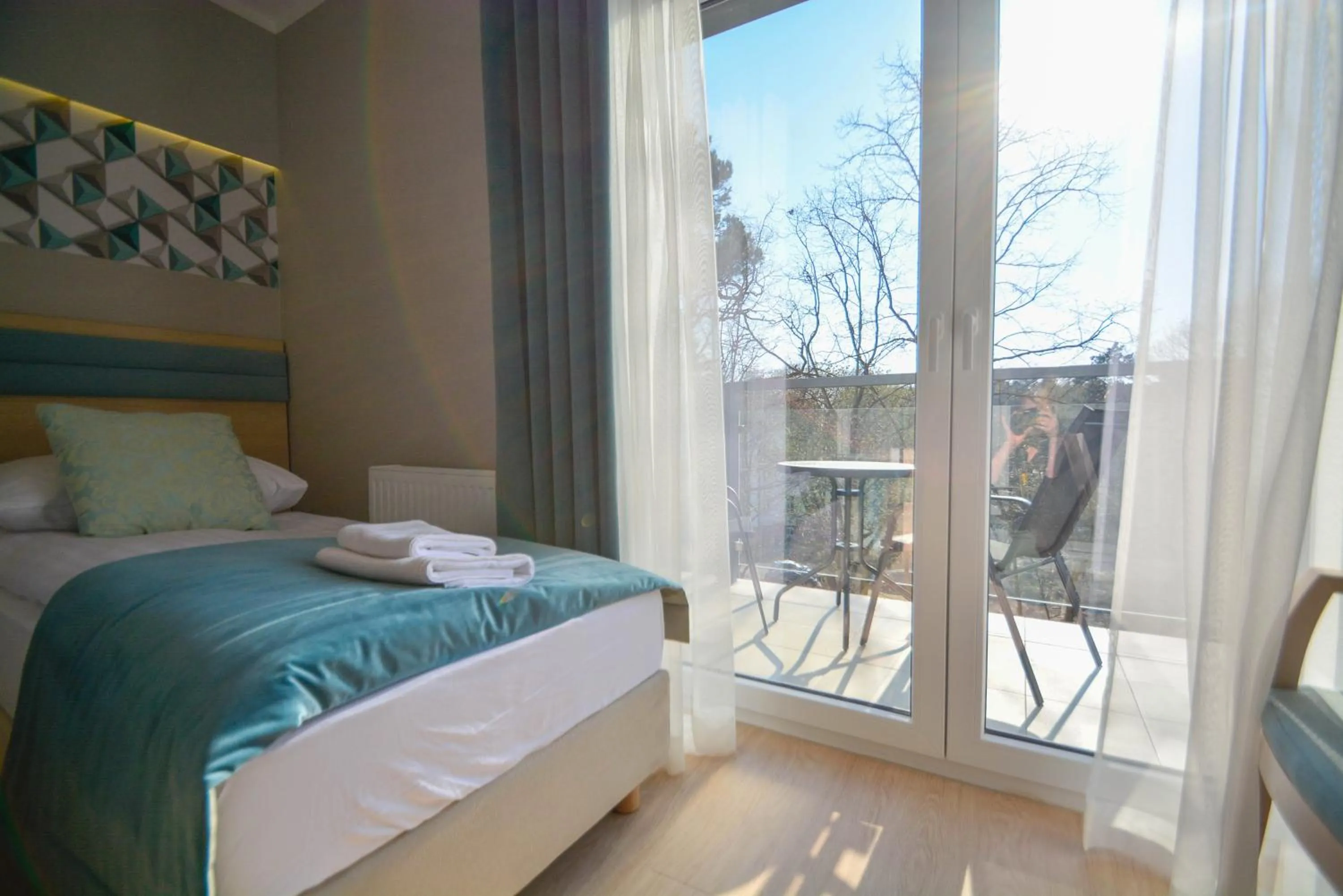 Bedroom, Bed in Osiedle Cesarskie Apartamenty - Parking - Apartamenty Bryza