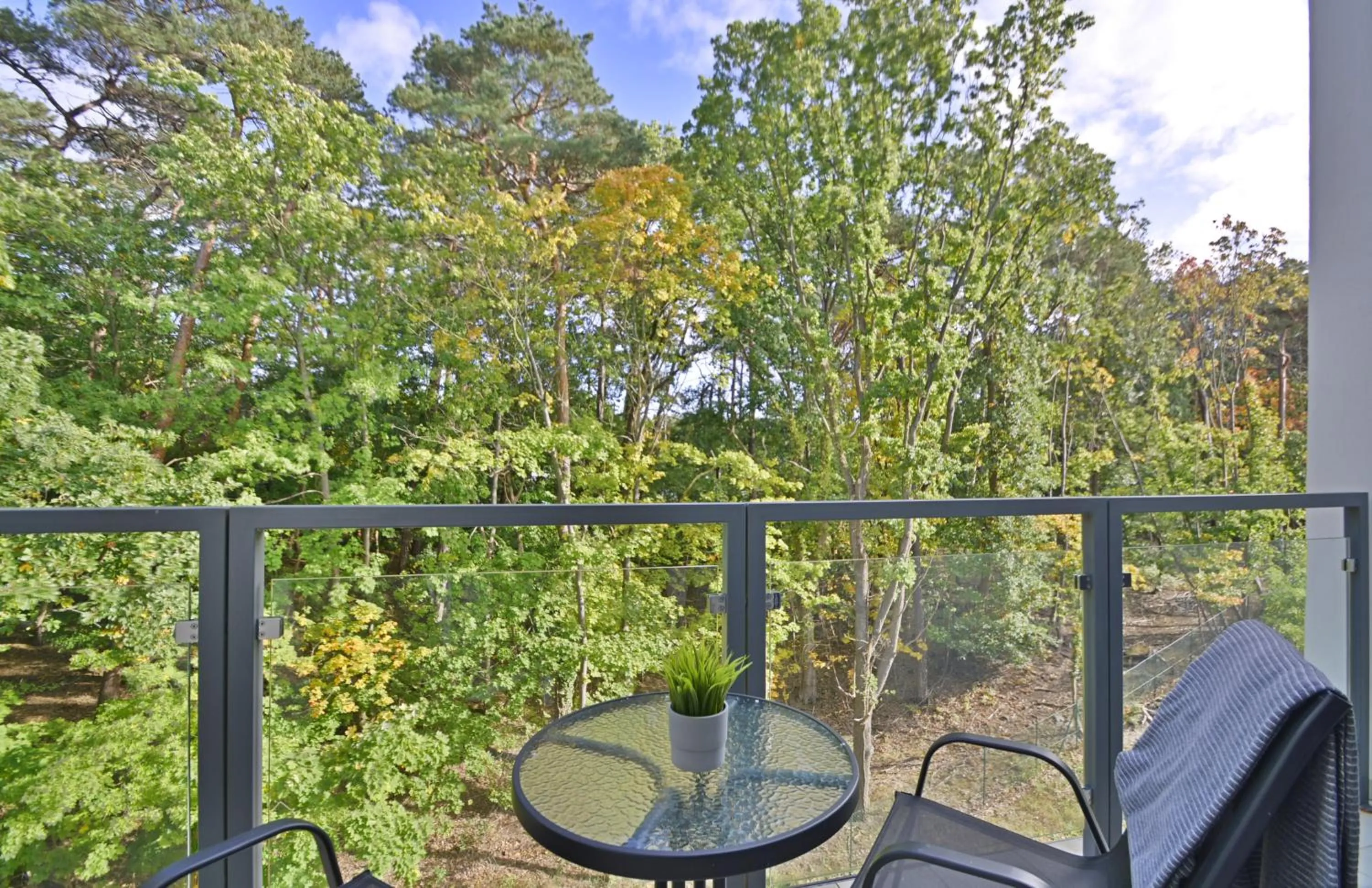 Balcony/Terrace in Osiedle Cesarskie Apartamenty - Parking - Apartamenty Bryza