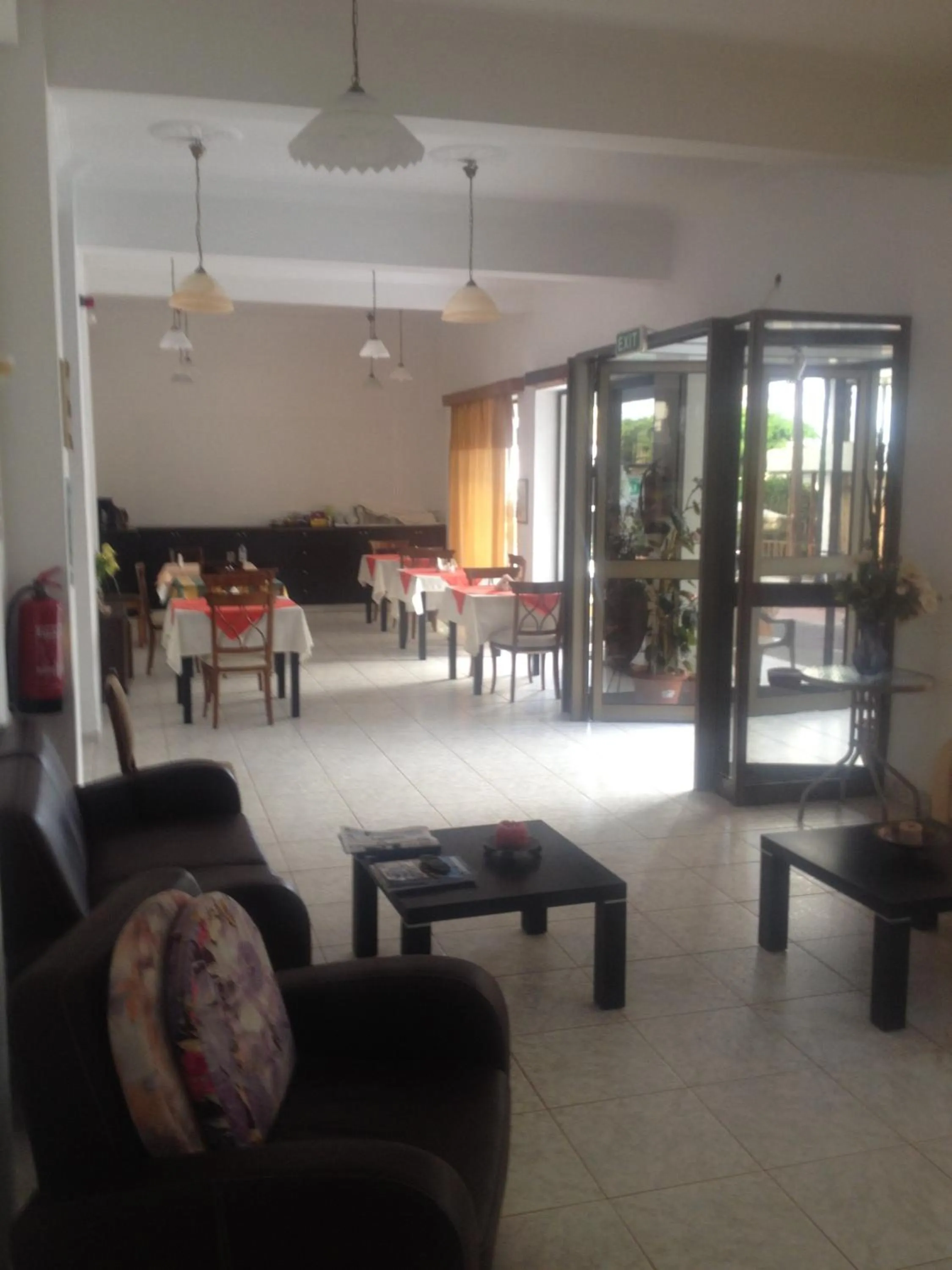 Lobby or reception in Veroniki Hotel