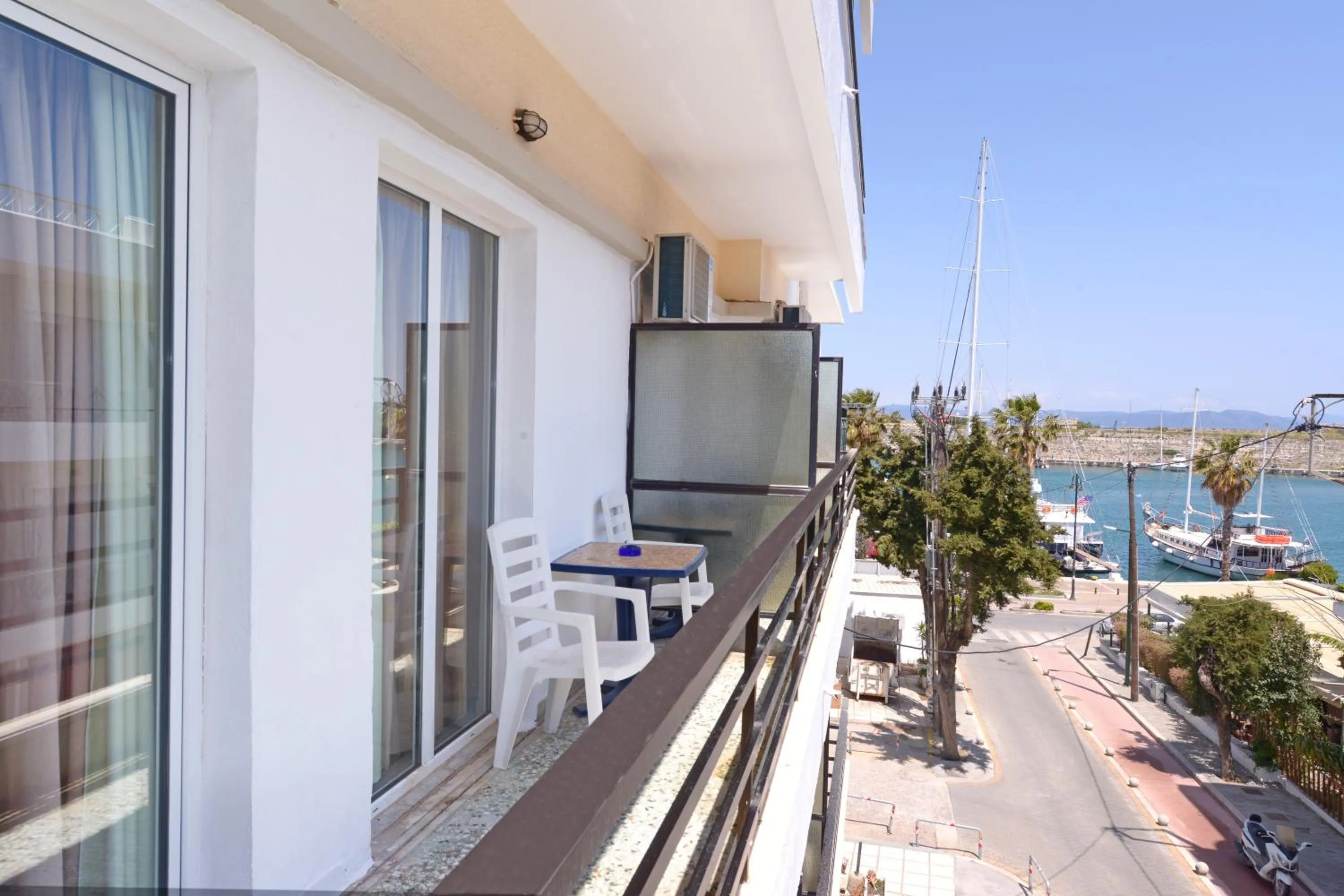 Balcony/Terrace in Veroniki Hotel