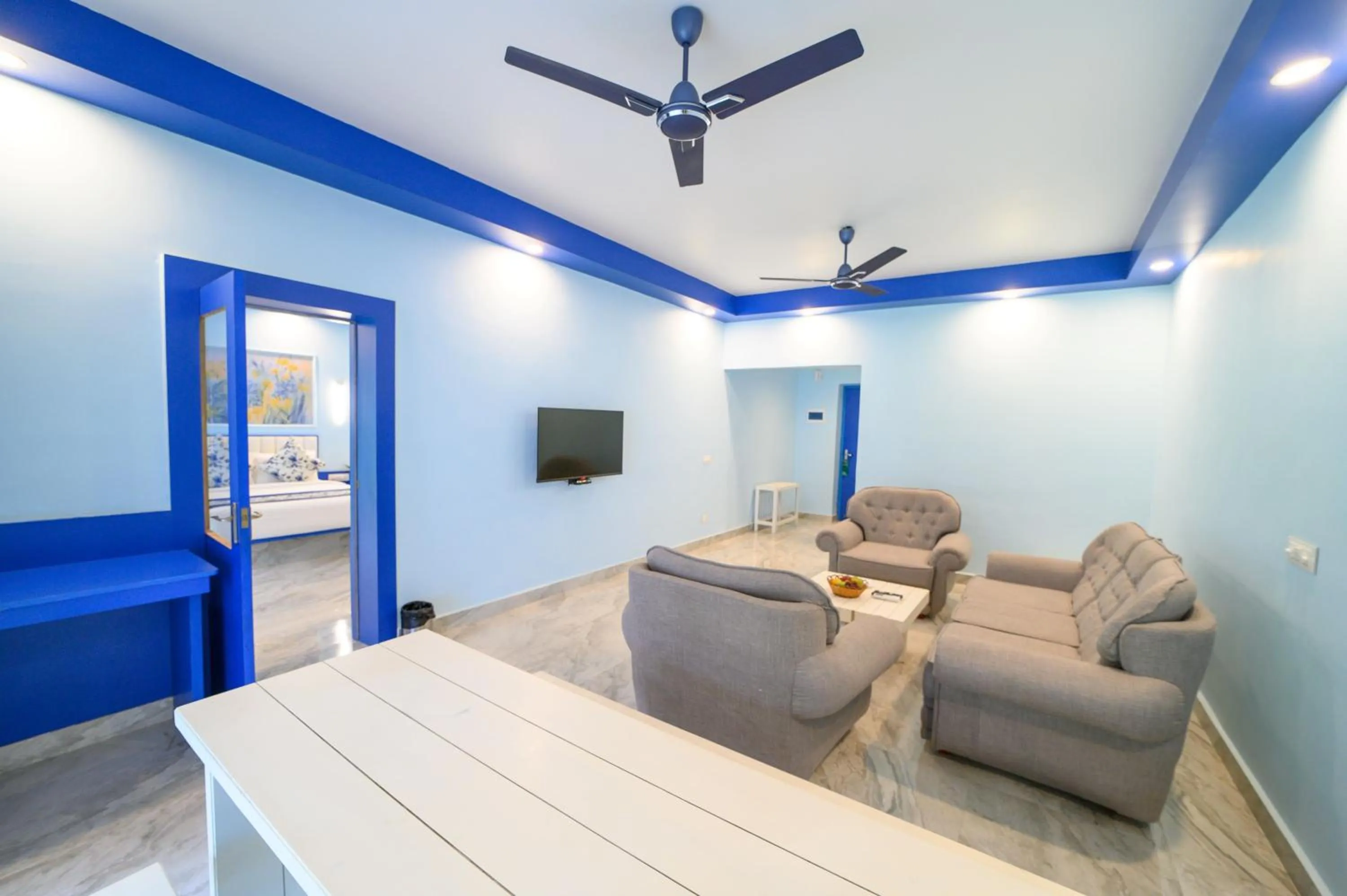 Living room in Sinclairs Retreat Dooars, Chalsa