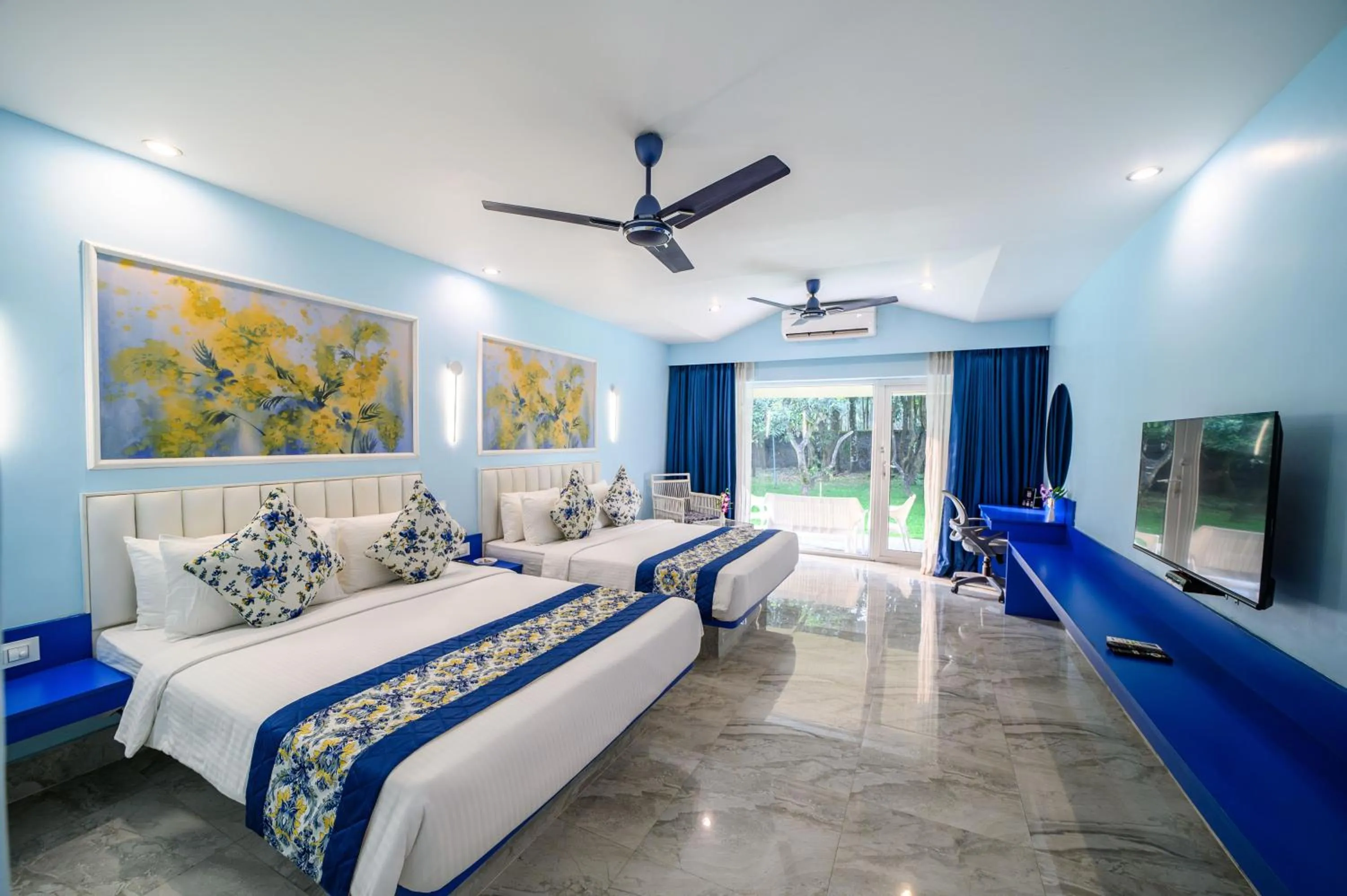 Bedroom, Bed in Sinclairs Retreat Dooars, Chalsa