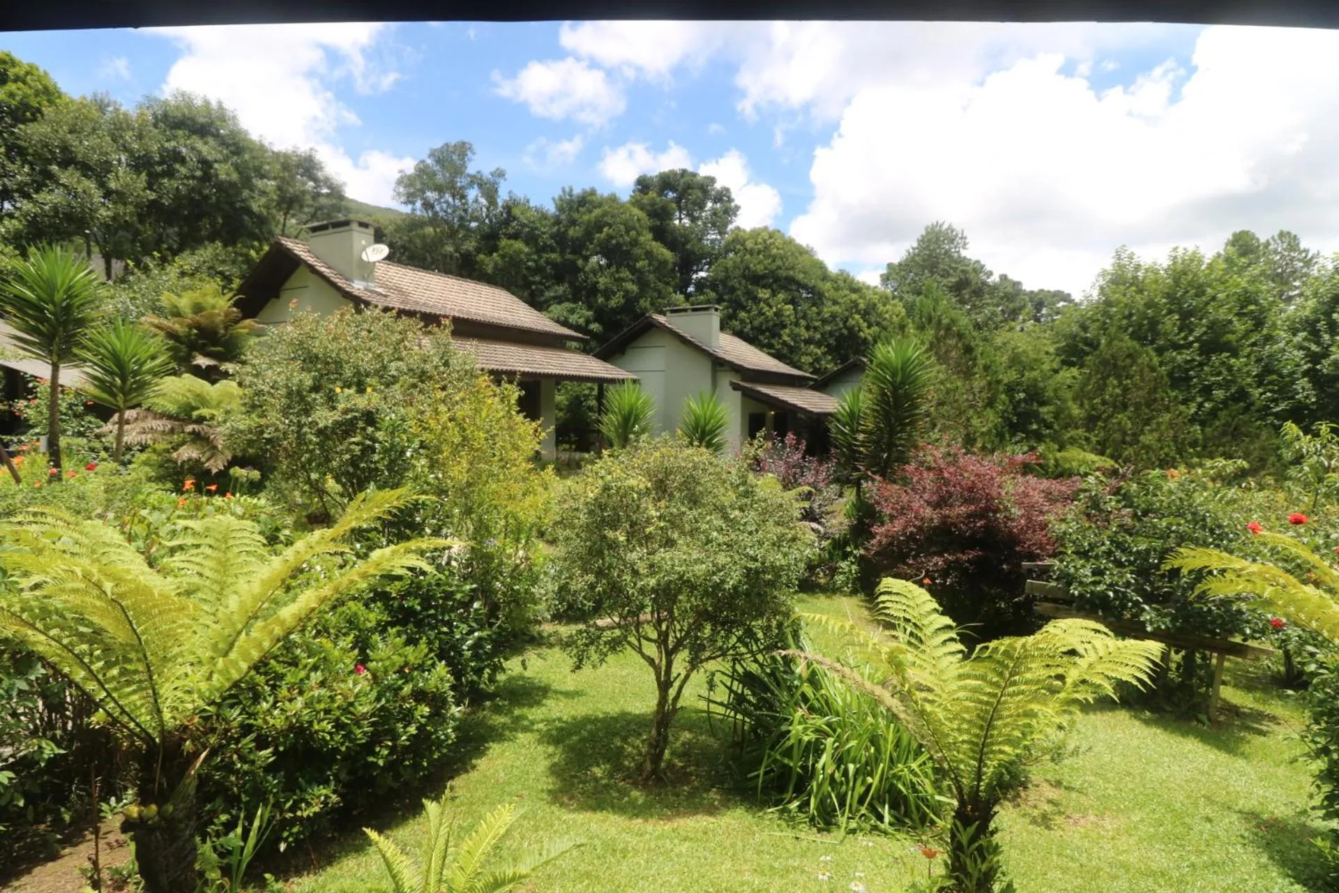 Garden in Pousada Medeiros