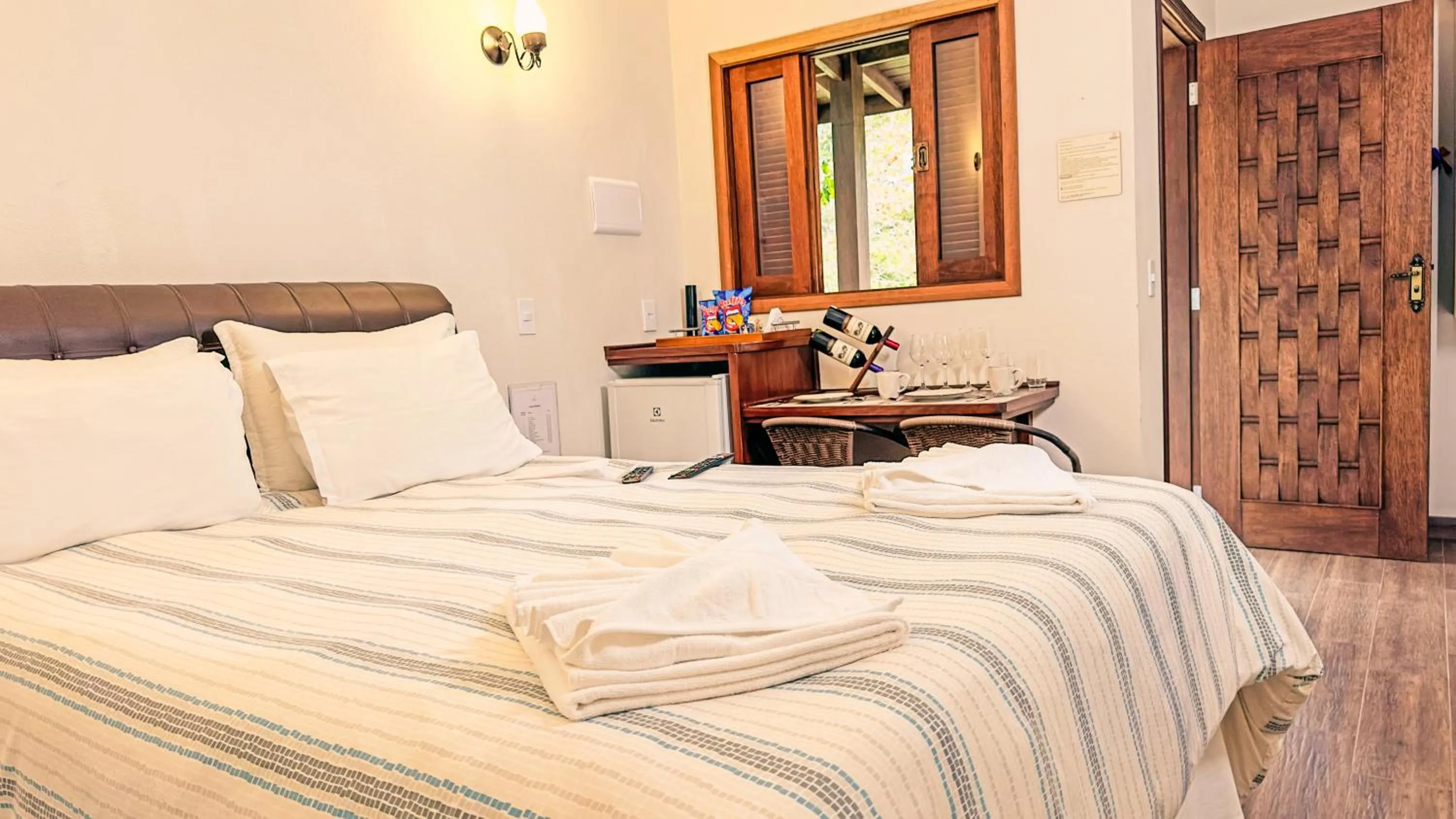 Bedroom, Bed in Pousada Medeiros