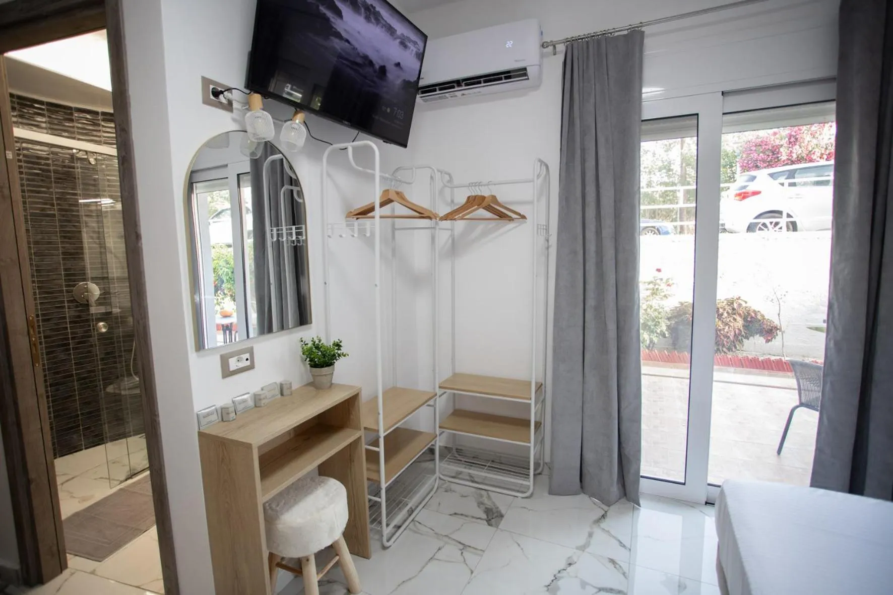 Shower in Star Hotel