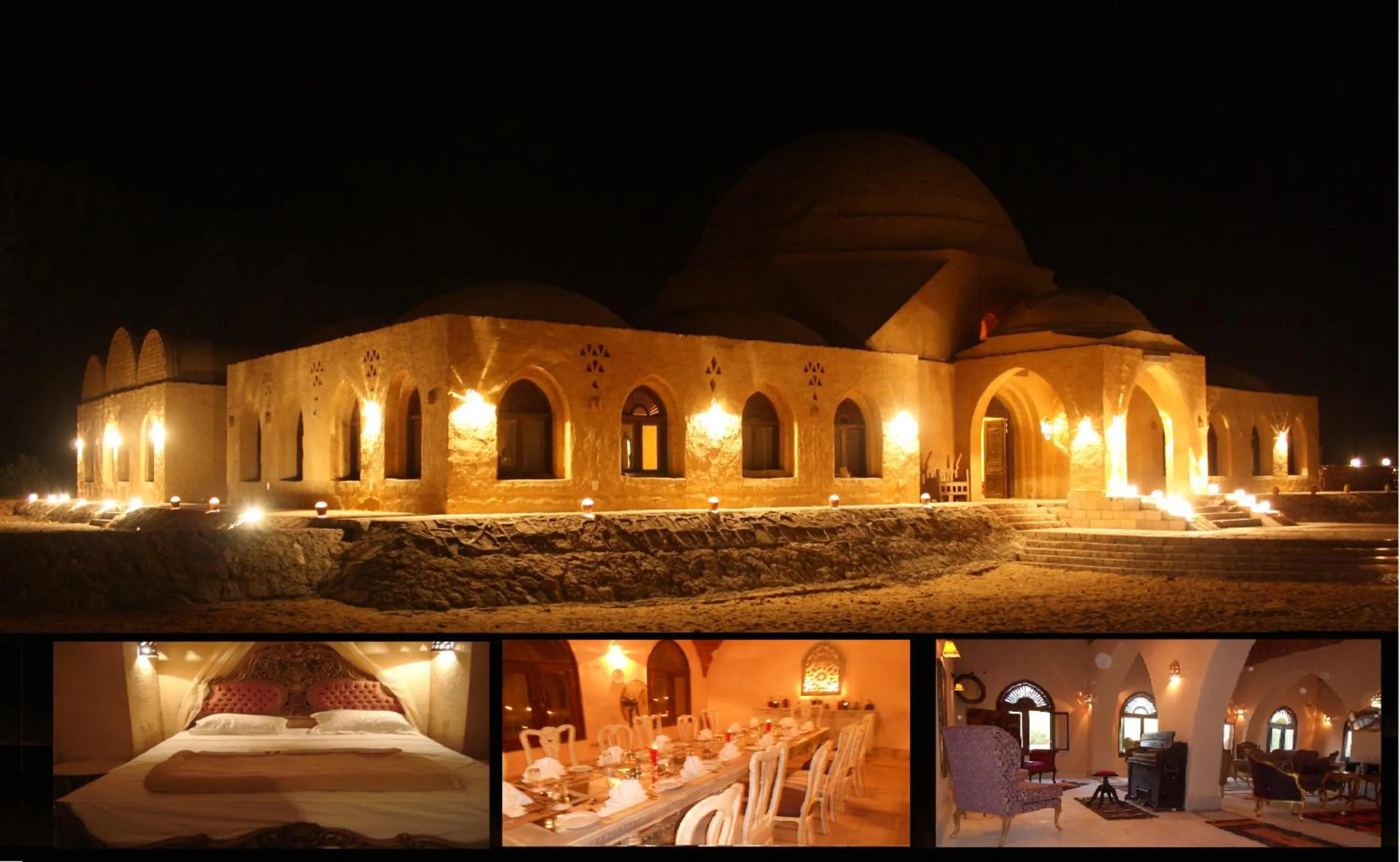 Facade/entrance in Shanda Lodge Desert Resort