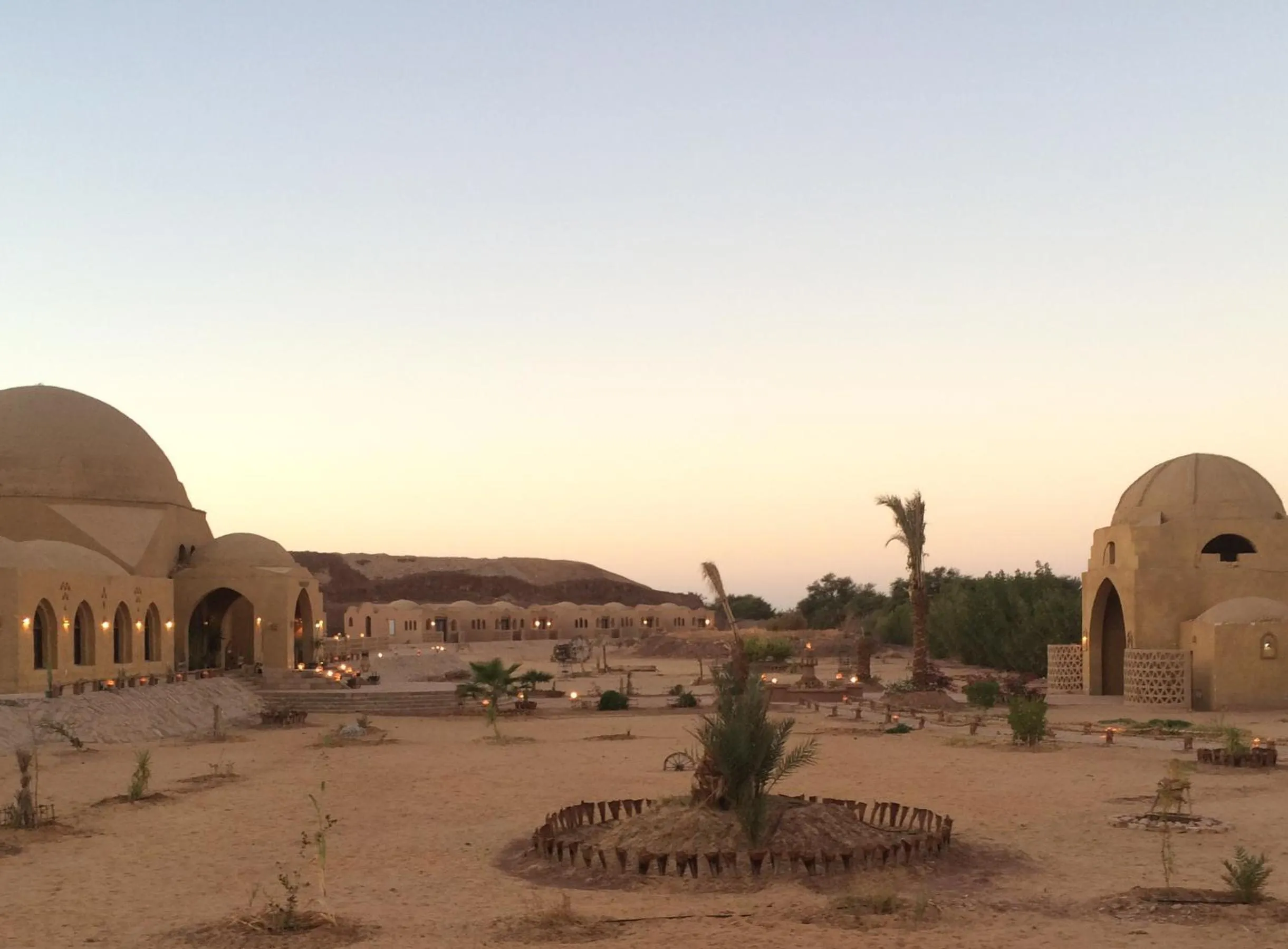 Natural landscape in Shanda Lodge Desert Resort