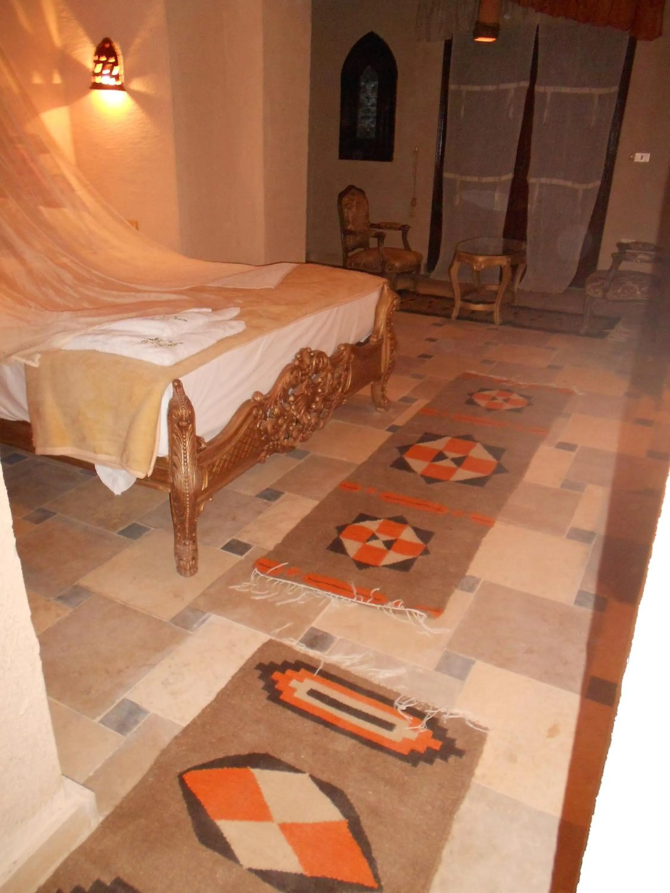 Bed in Shanda Lodge Desert Resort