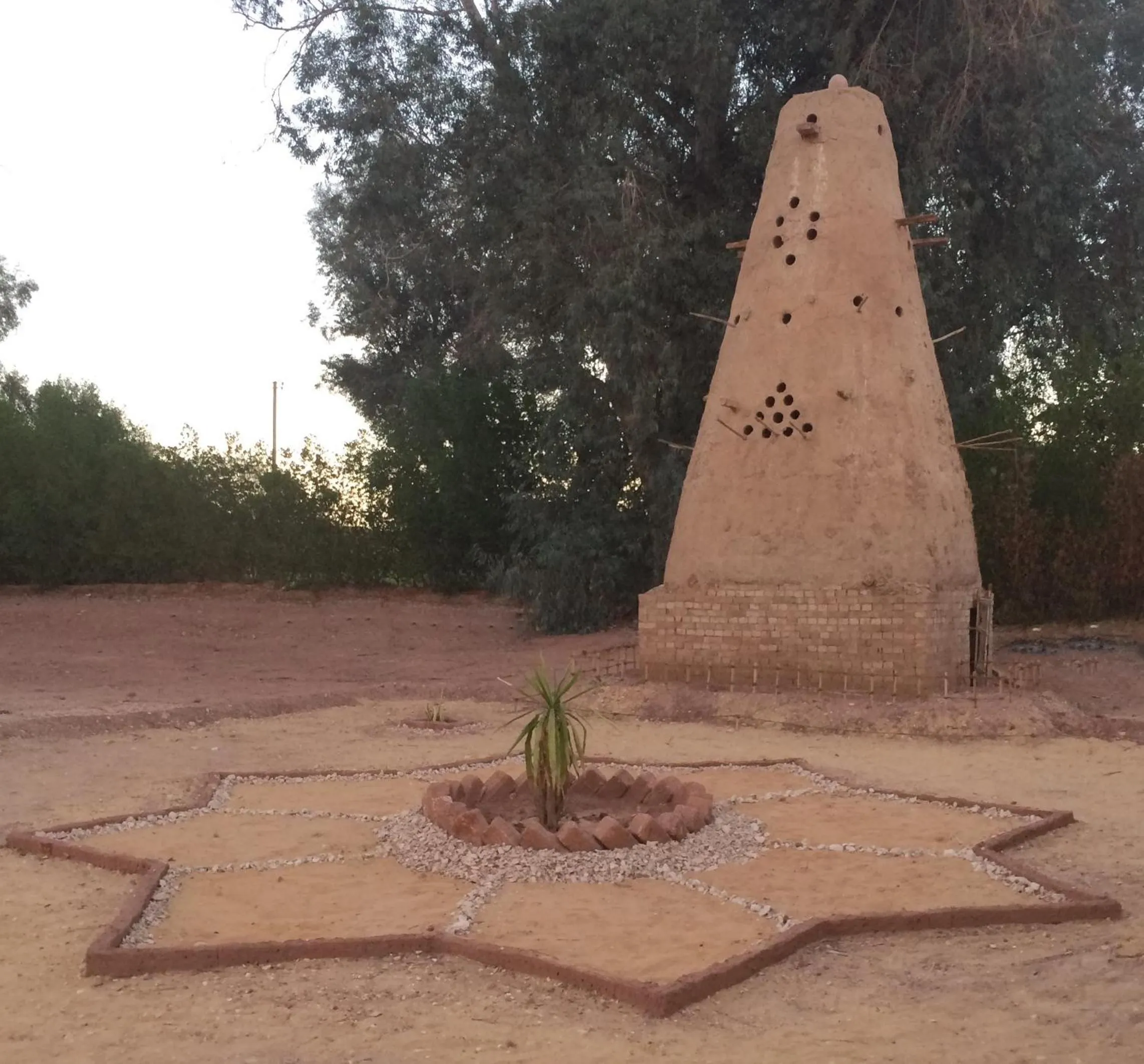 Bird's eye view in Shanda Lodge Desert Resort