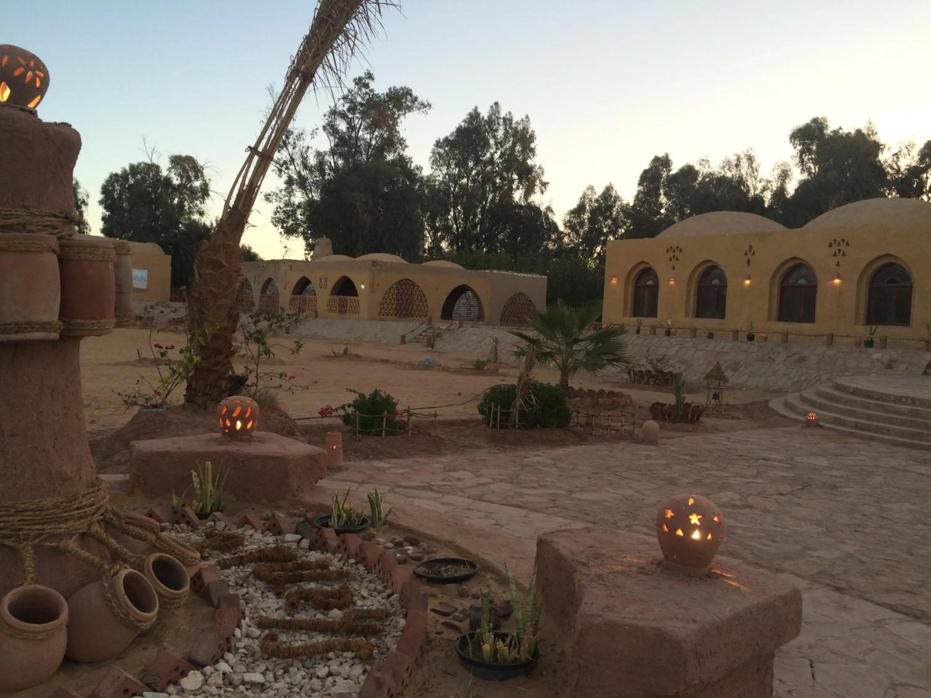 Natural landscape in Shanda Lodge Desert Resort