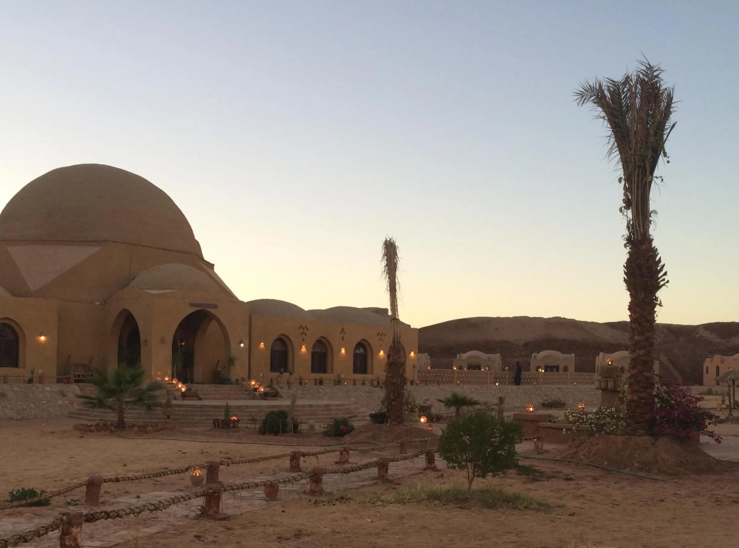 Natural landscape in Shanda Lodge Desert Resort