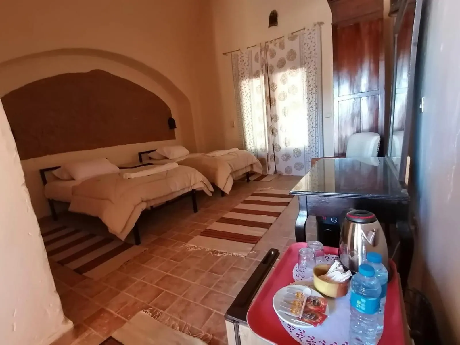 Bed in Shanda Lodge Desert Resort