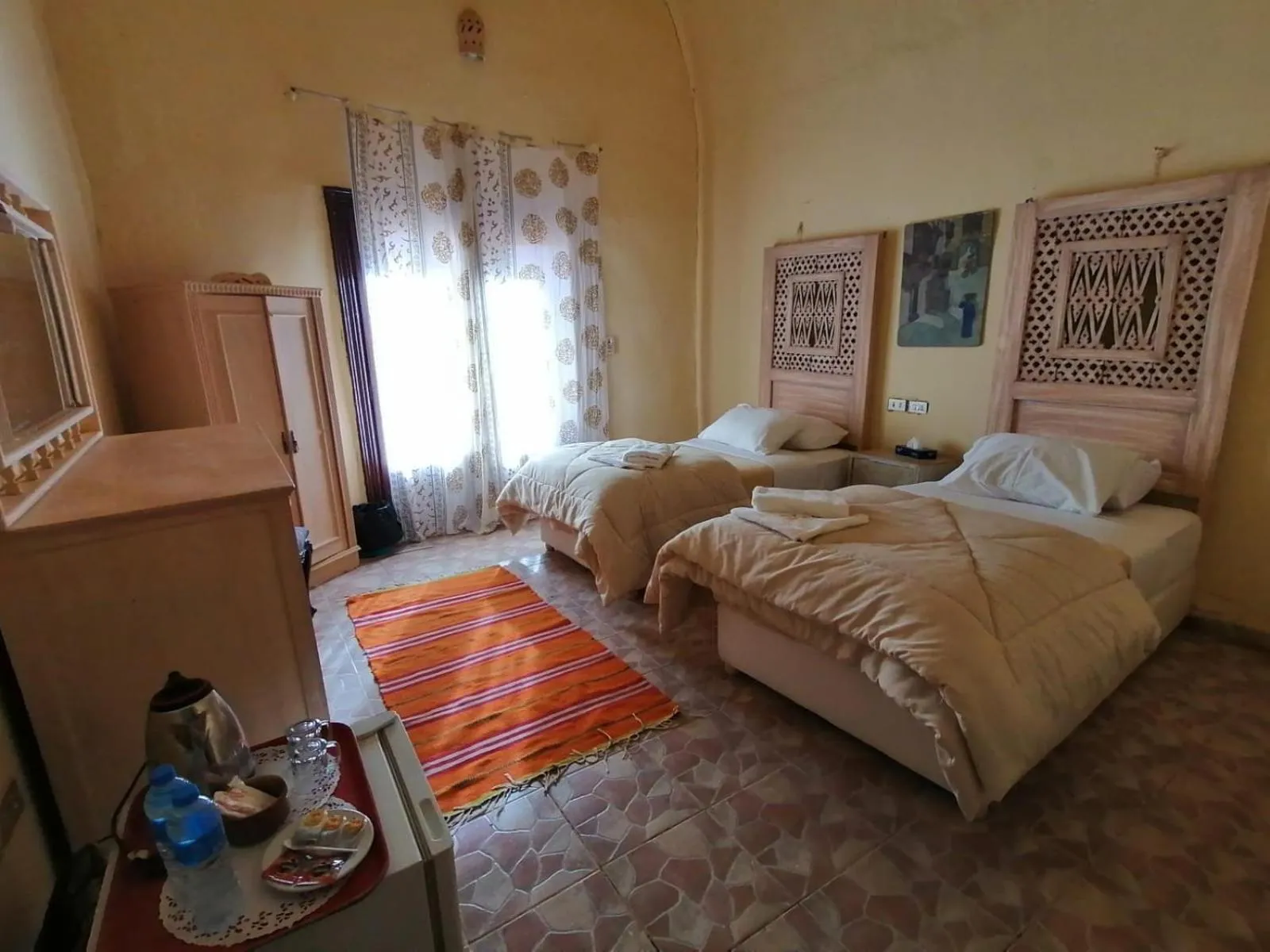 Bed in Shanda Lodge Desert Resort