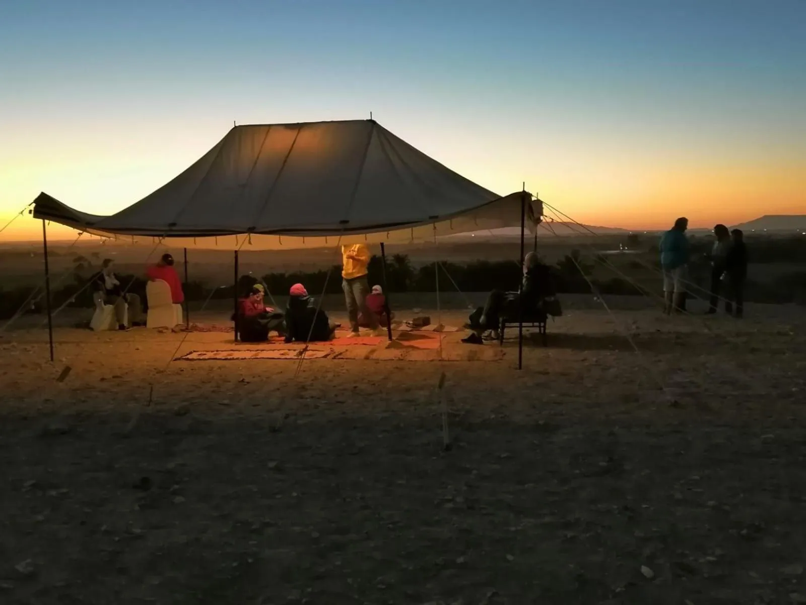 Evening entertainment in Shanda Lodge Desert Resort