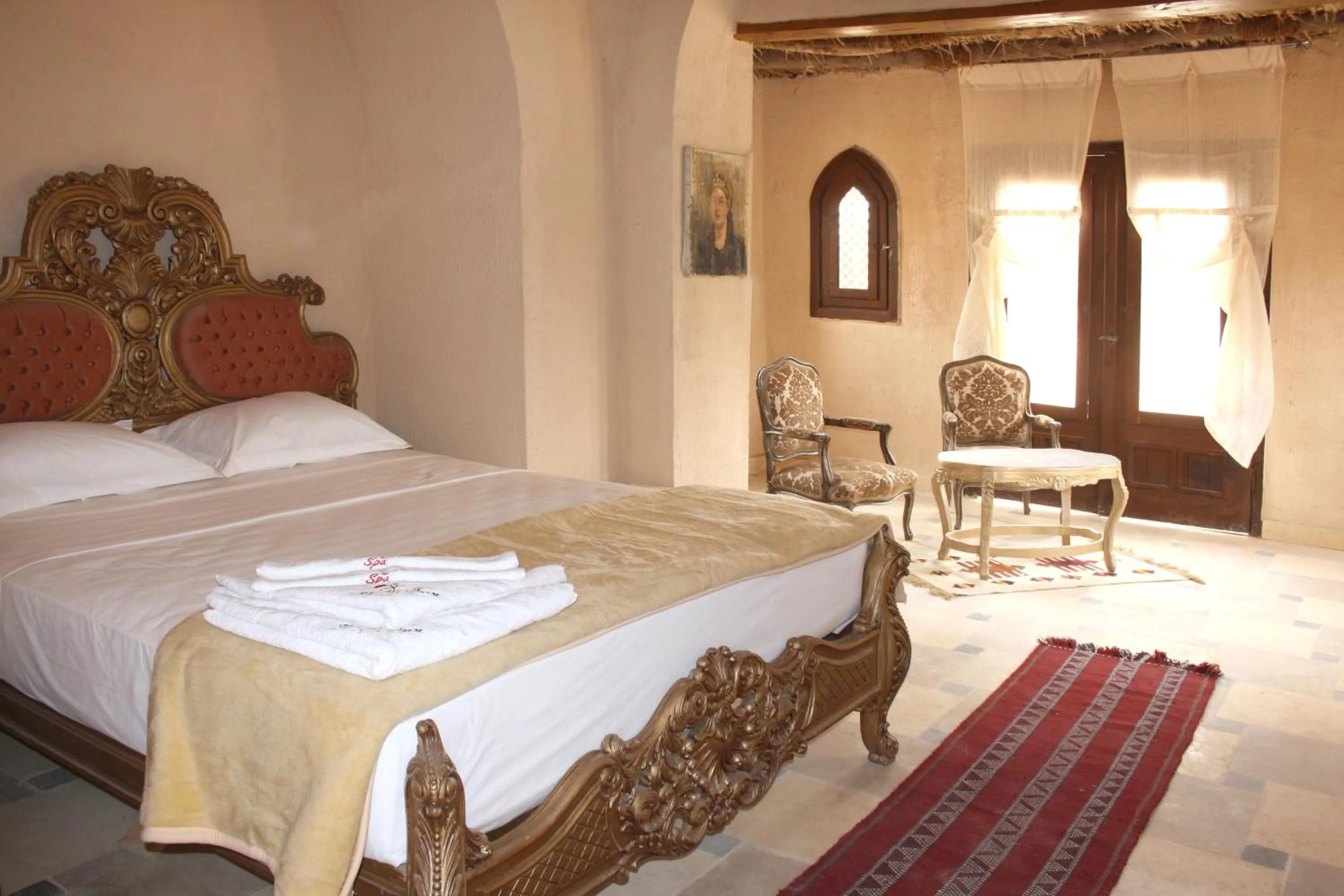 Bed in Shanda Lodge Desert Resort