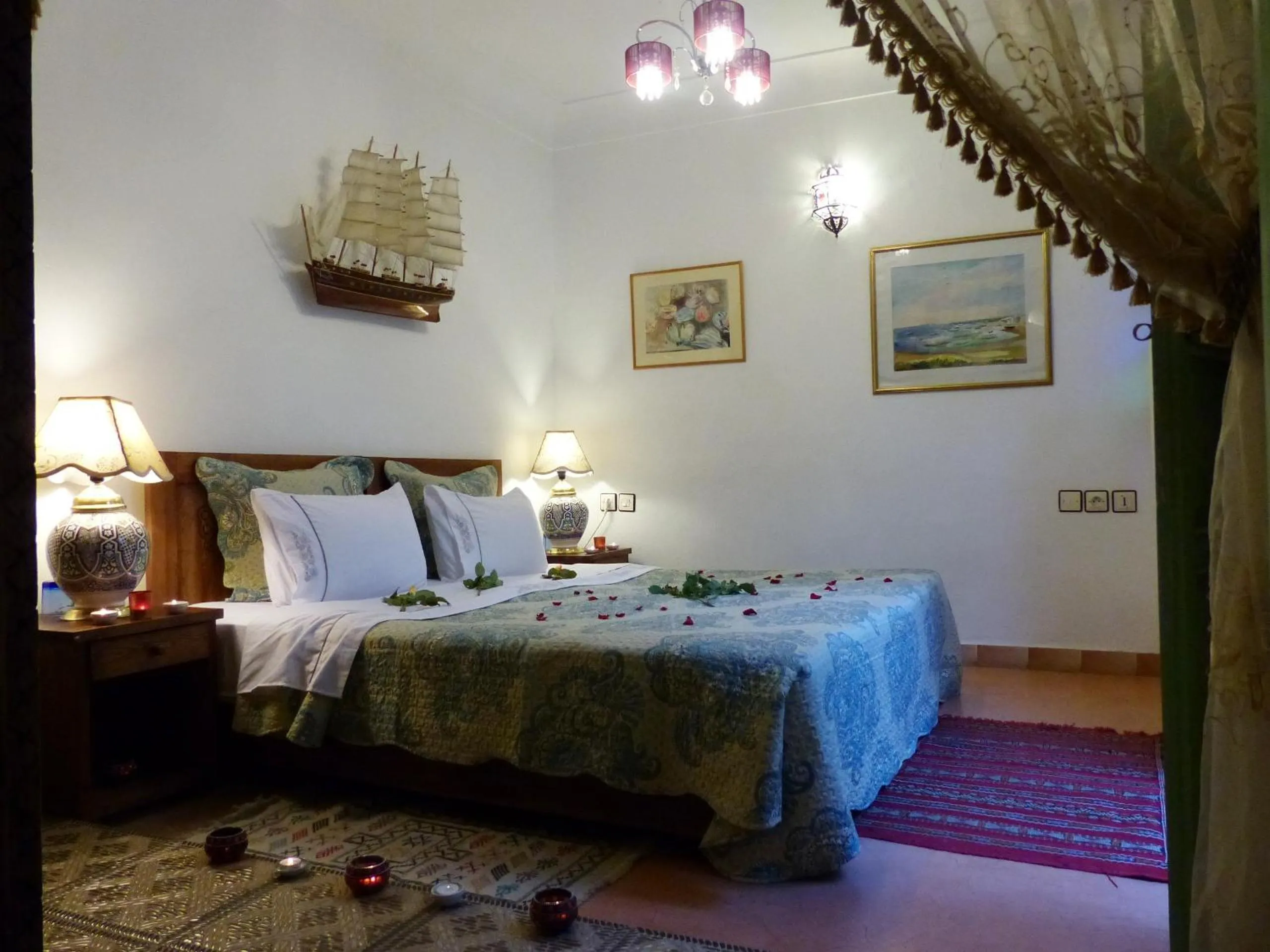 Bedroom, Bed in Riad Cherihane