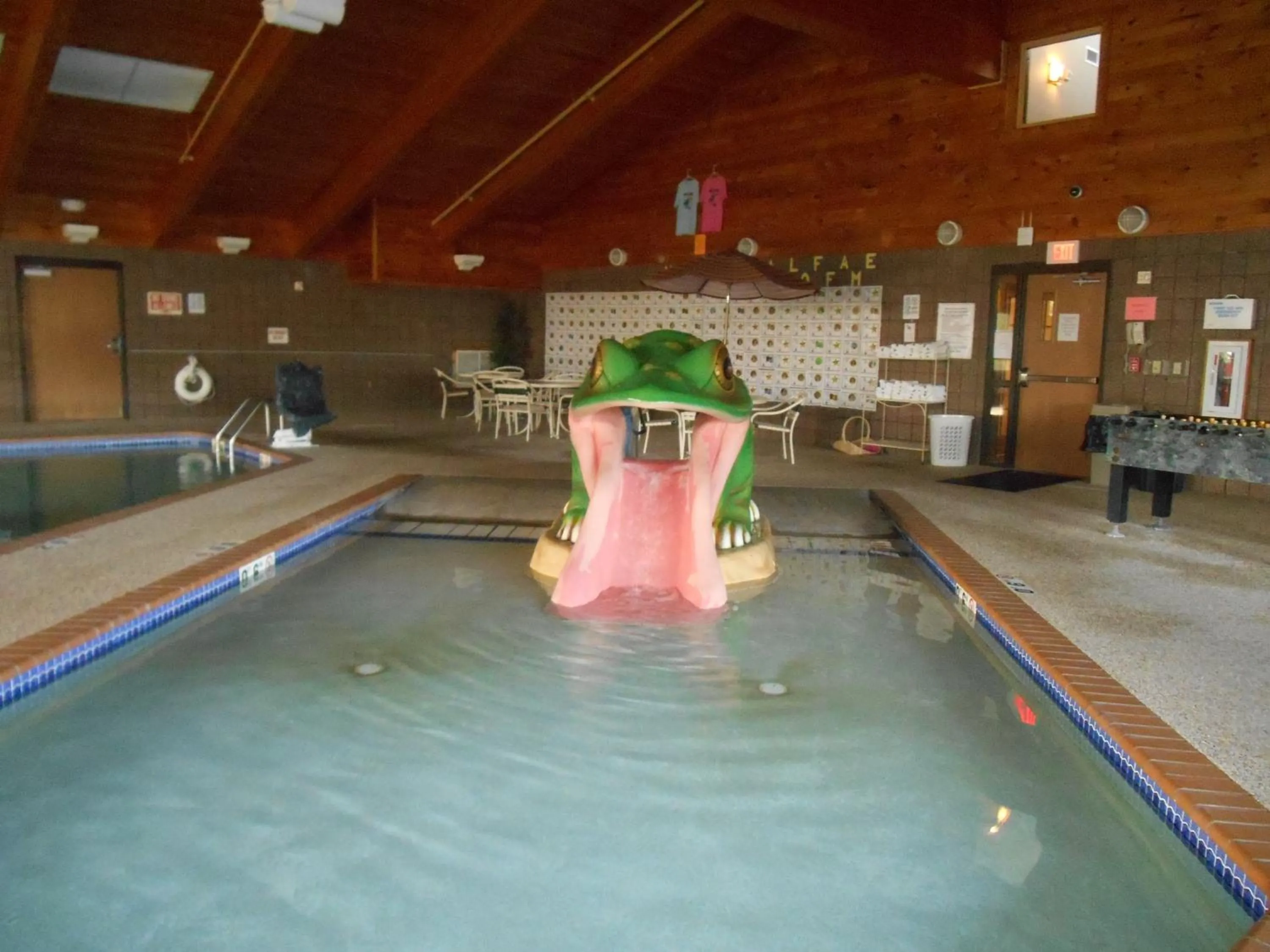 Swimming pool in AmericInn by Wyndham Wetmore Munising