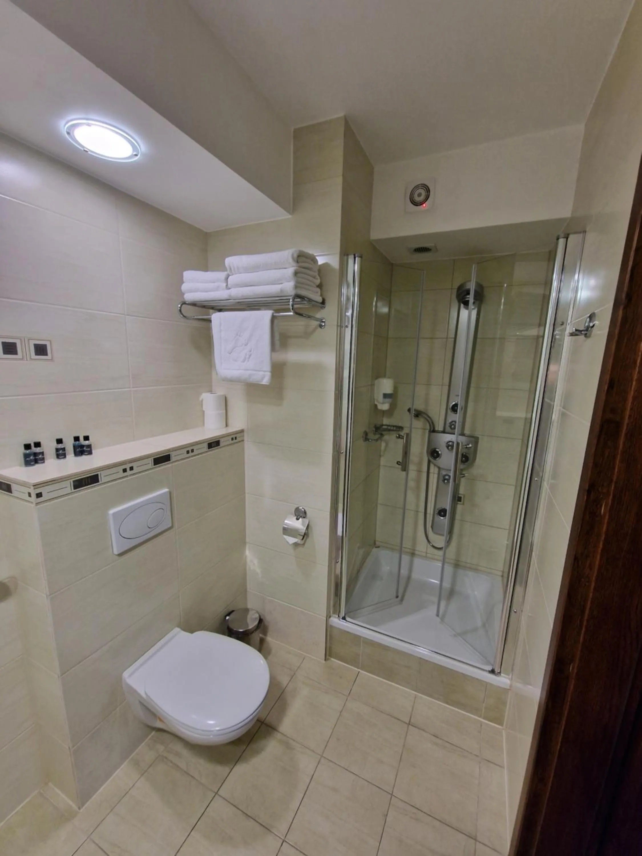 Shower in Hotel Górski