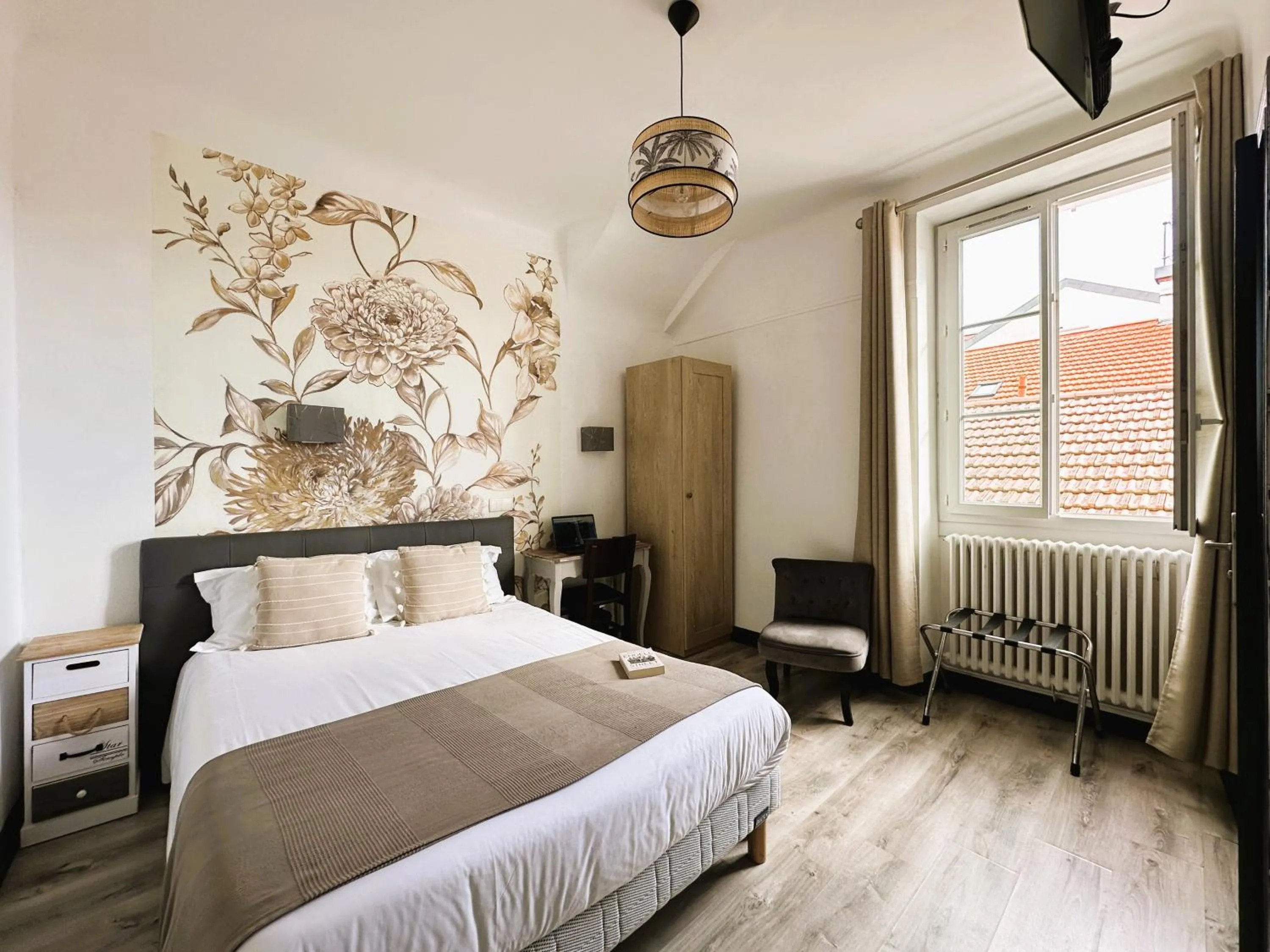 Bed in Hôtel Parc Mazon-Biarritz