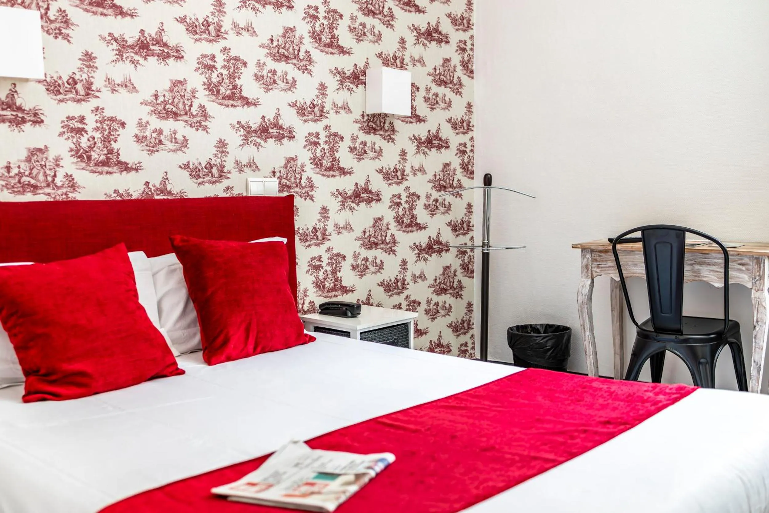 Bed in Hôtel Parc Mazon-Biarritz