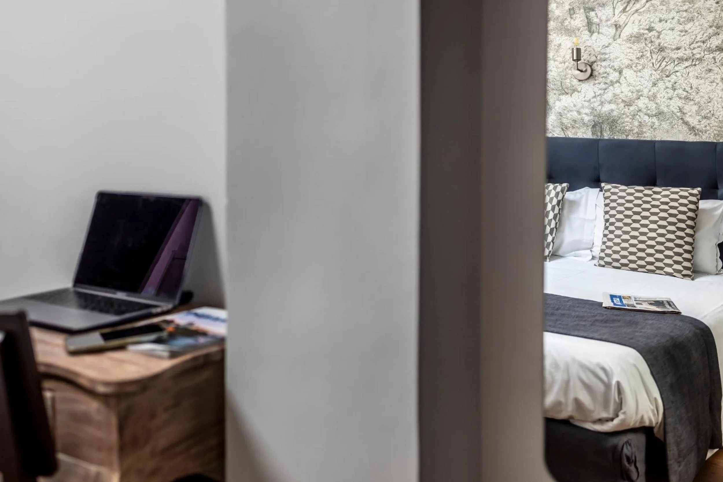 Bed in Hôtel Parc Mazon-Biarritz