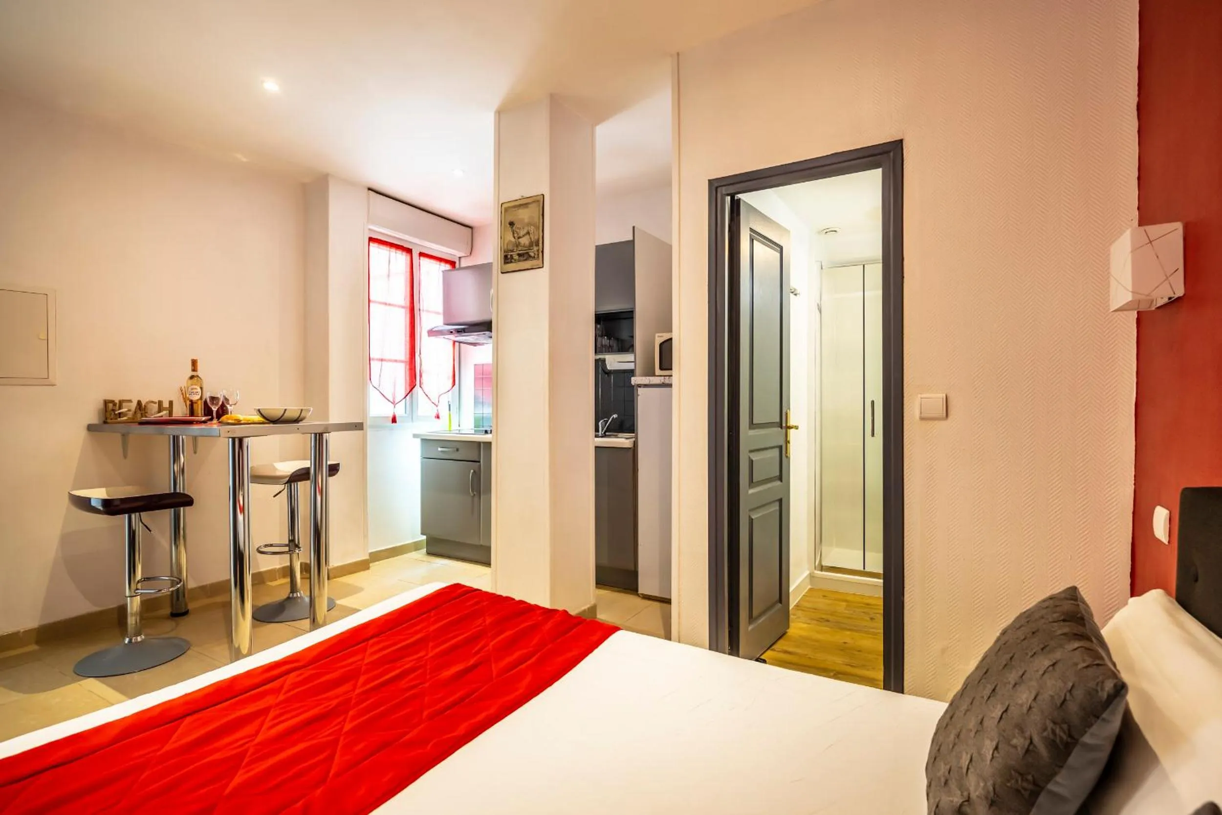 Bed in Hôtel Parc Mazon-Biarritz