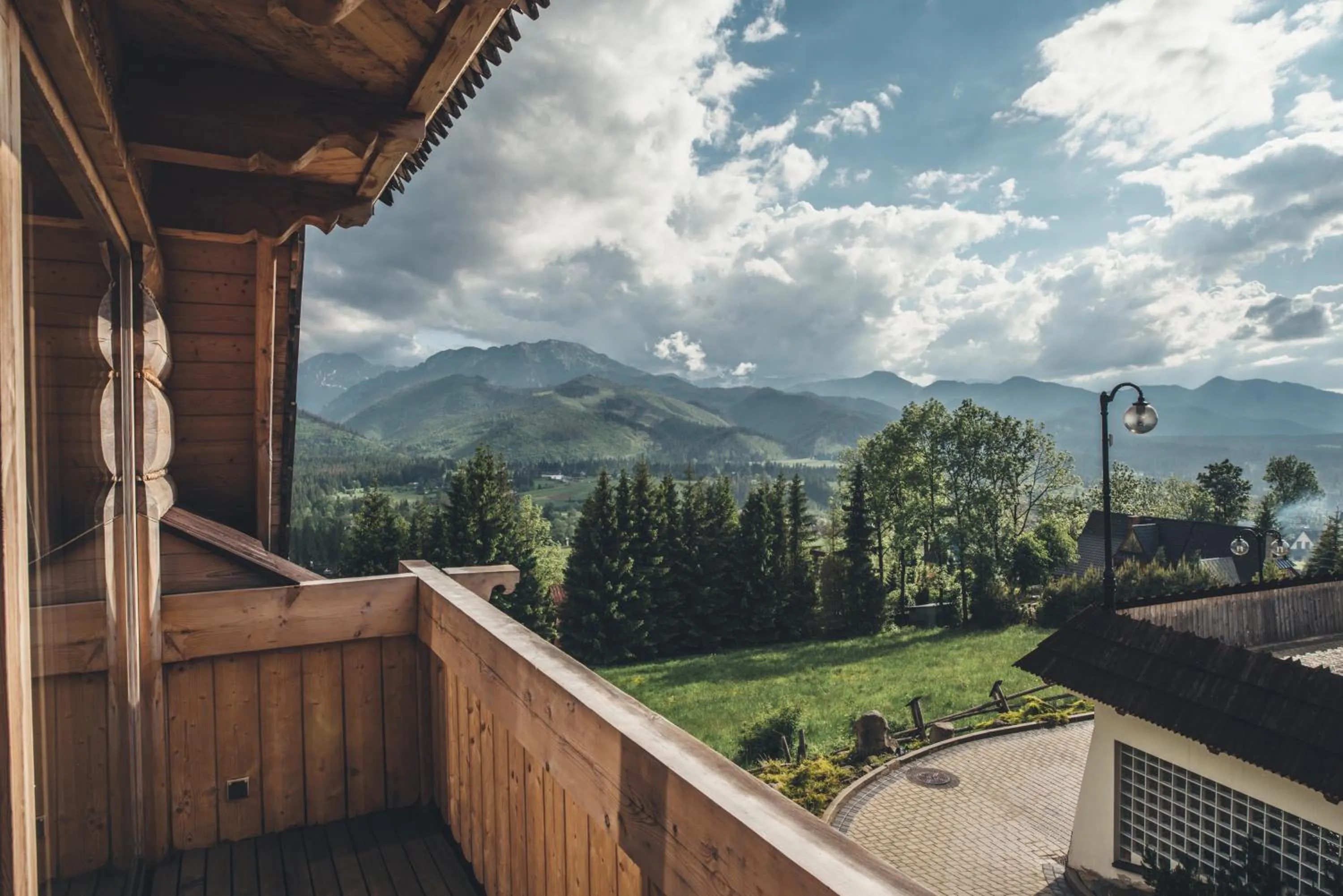 Balcony/Terrace in Osada Kościelisko - Tatry na Wyciągnięcie Ręki