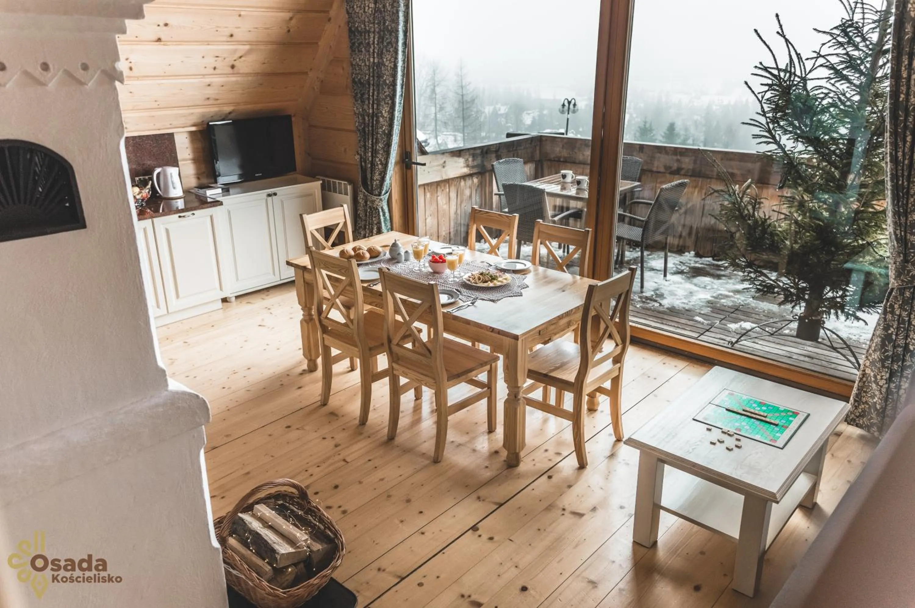 Living room in Osada Kościelisko - Tatry na Wyciągnięcie Ręki