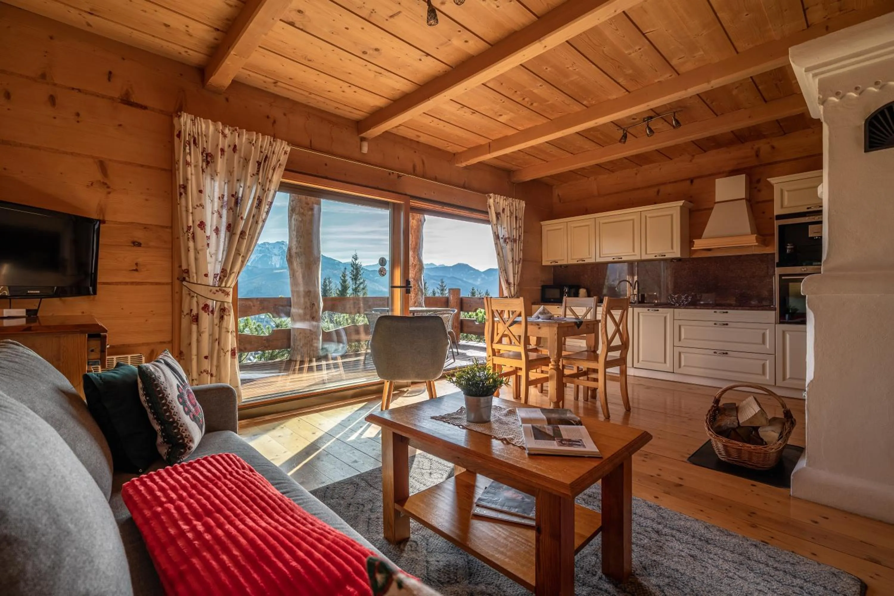 Living room in Osada Kościelisko - Tatry na Wyciągnięcie Ręki