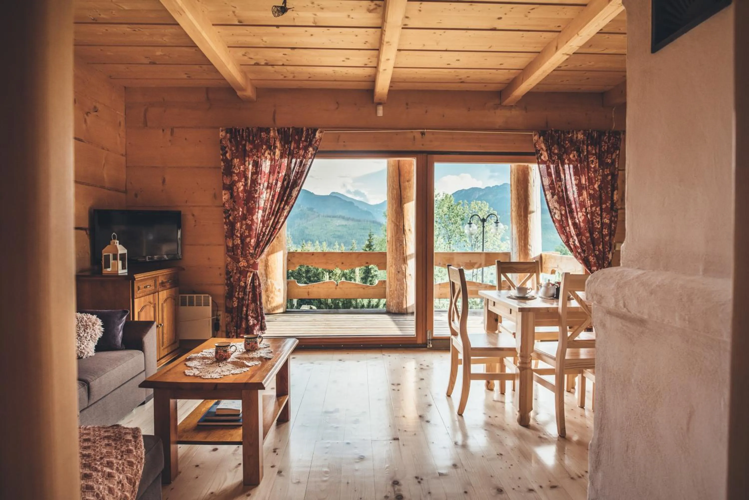 Balcony/Terrace in Osada Kościelisko - Tatry na Wyciągnięcie Ręki