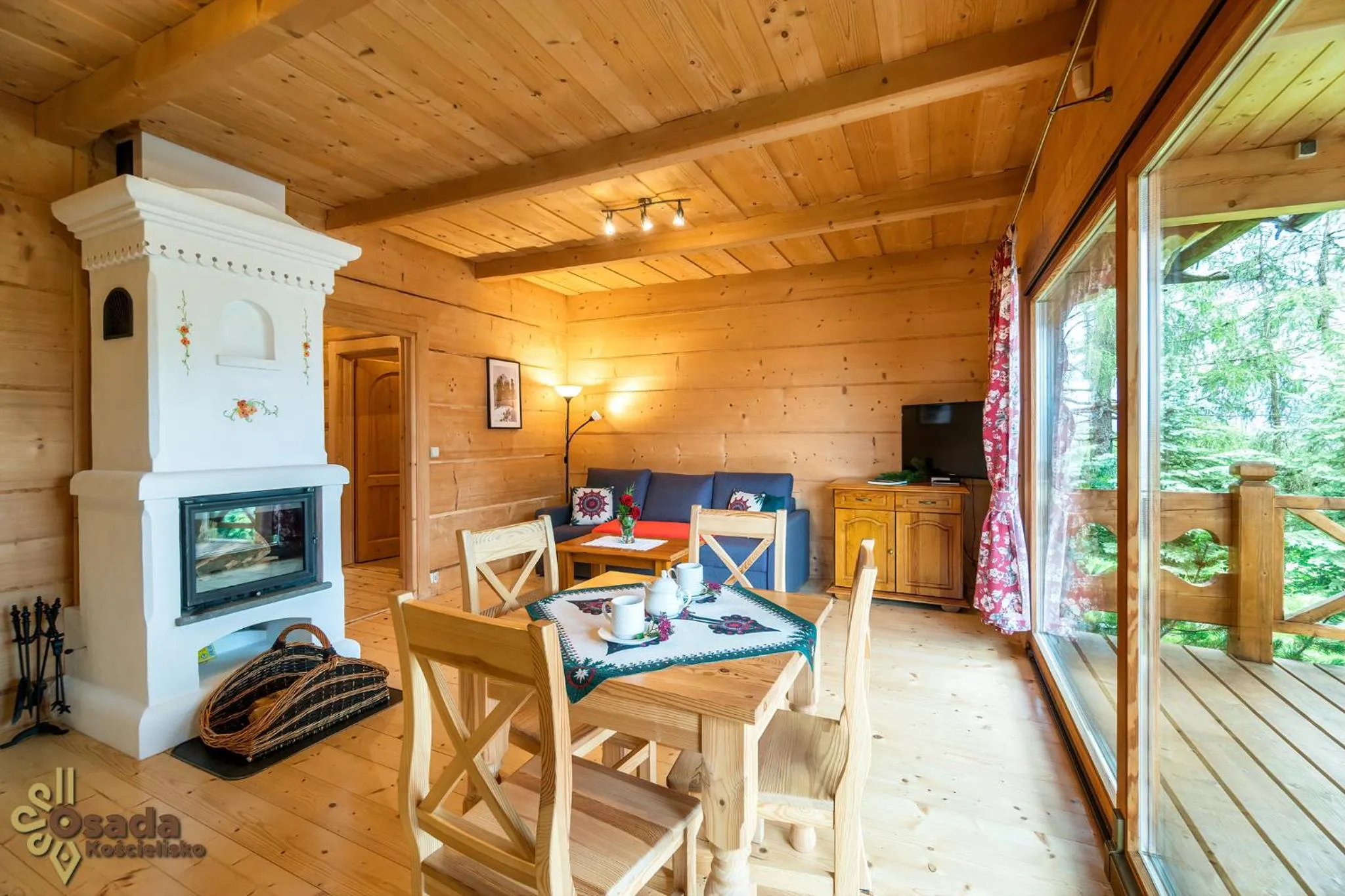 Living room in Osada Kościelisko - Tatry na Wyciągnięcie Ręki