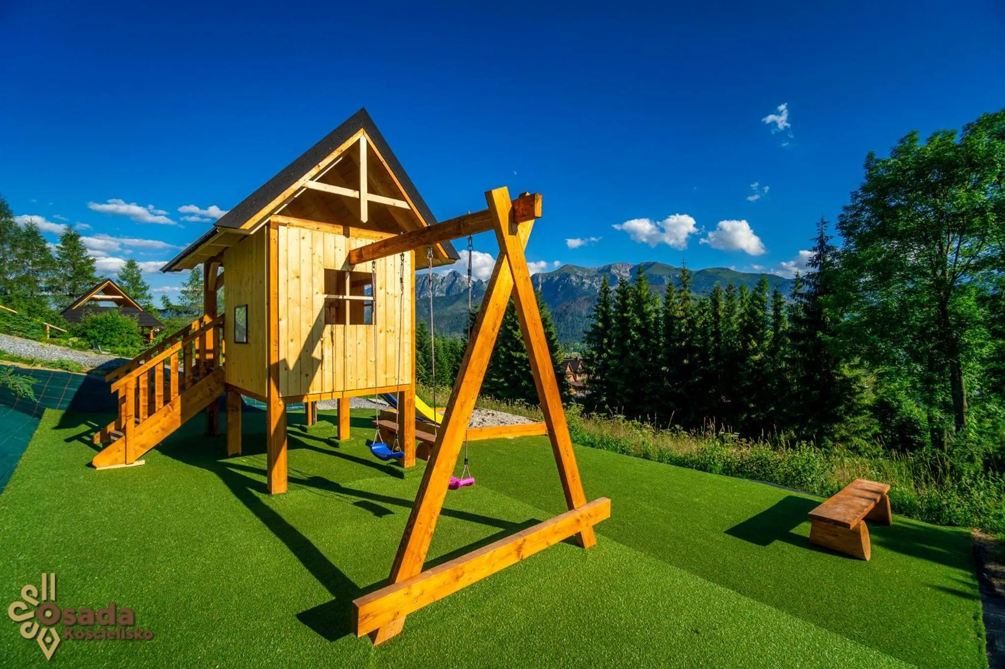 Children play ground in Osada Kościelisko - Tatry na Wyciągnięcie Ręki
