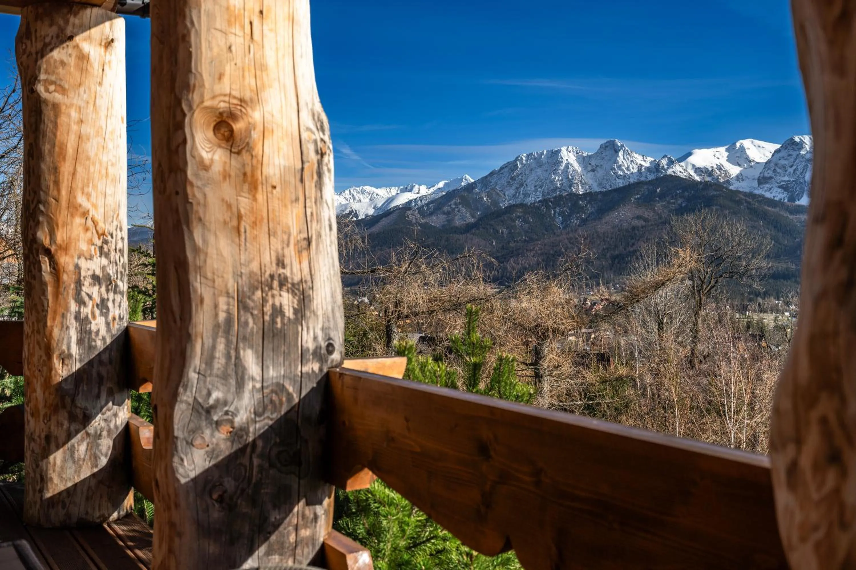 Balcony/Terrace in Osada Kościelisko - Tatry na Wyciągnięcie Ręki