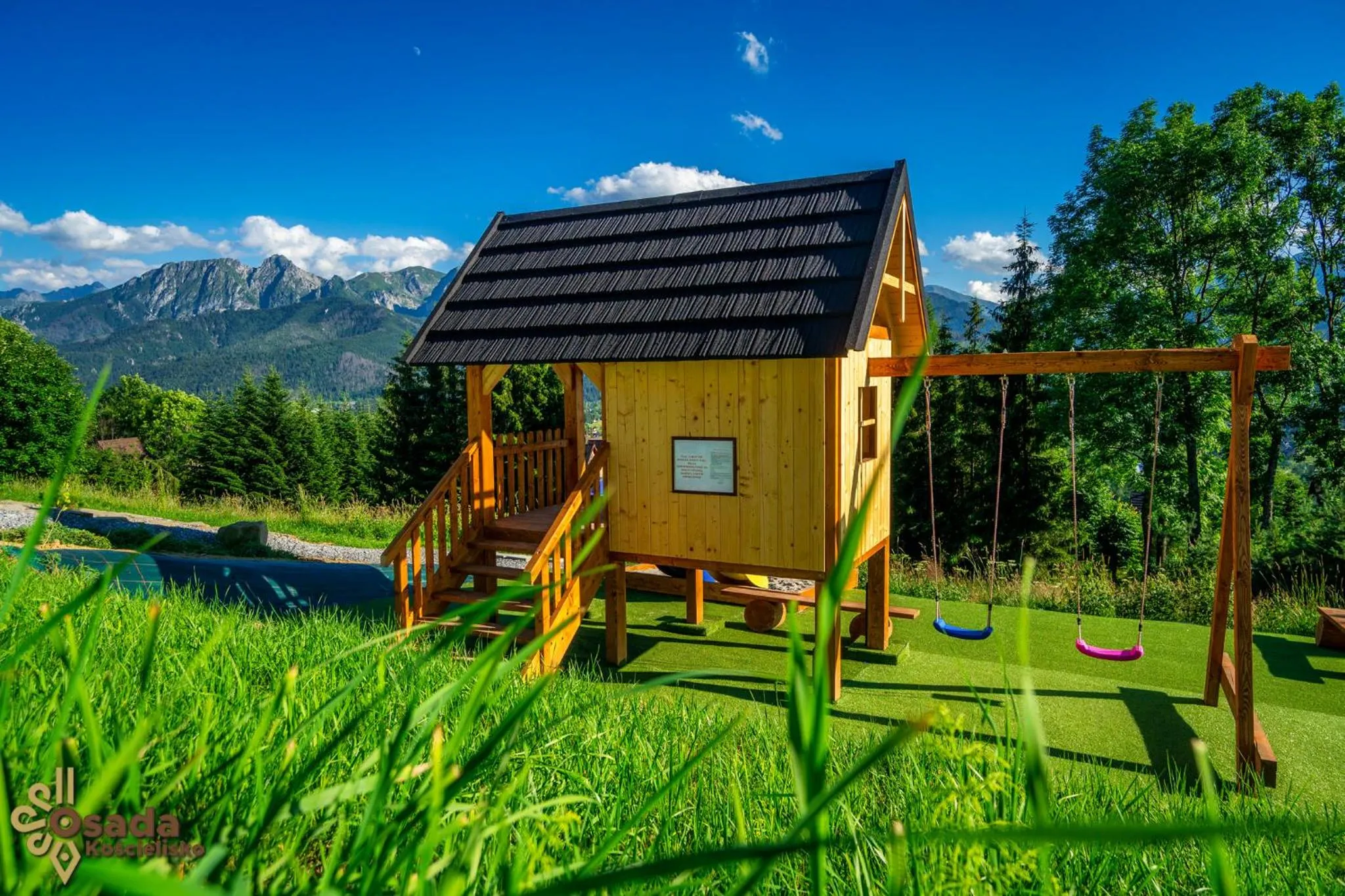 Children play ground in Osada Kościelisko - Tatry na Wyciągnięcie Ręki