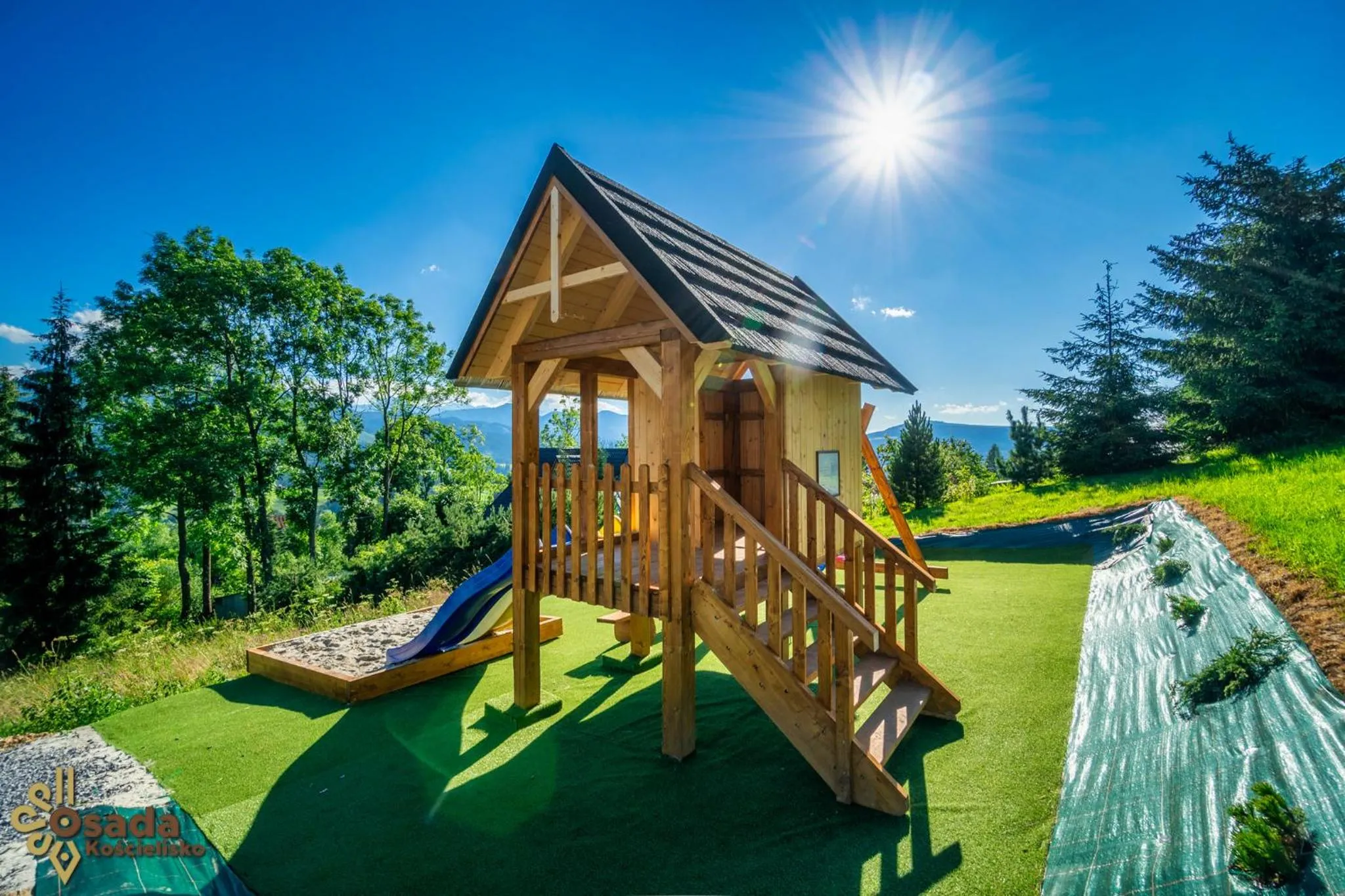 Children play ground in Osada Kościelisko - Tatry na Wyciągnięcie Ręki