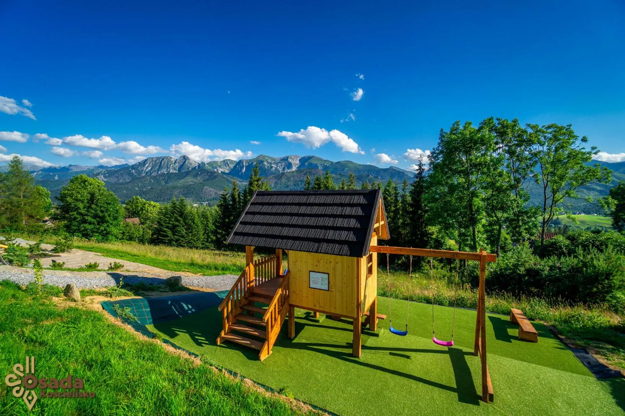 Children play ground in Osada Kościelisko - Tatry na Wyciągnięcie Ręki