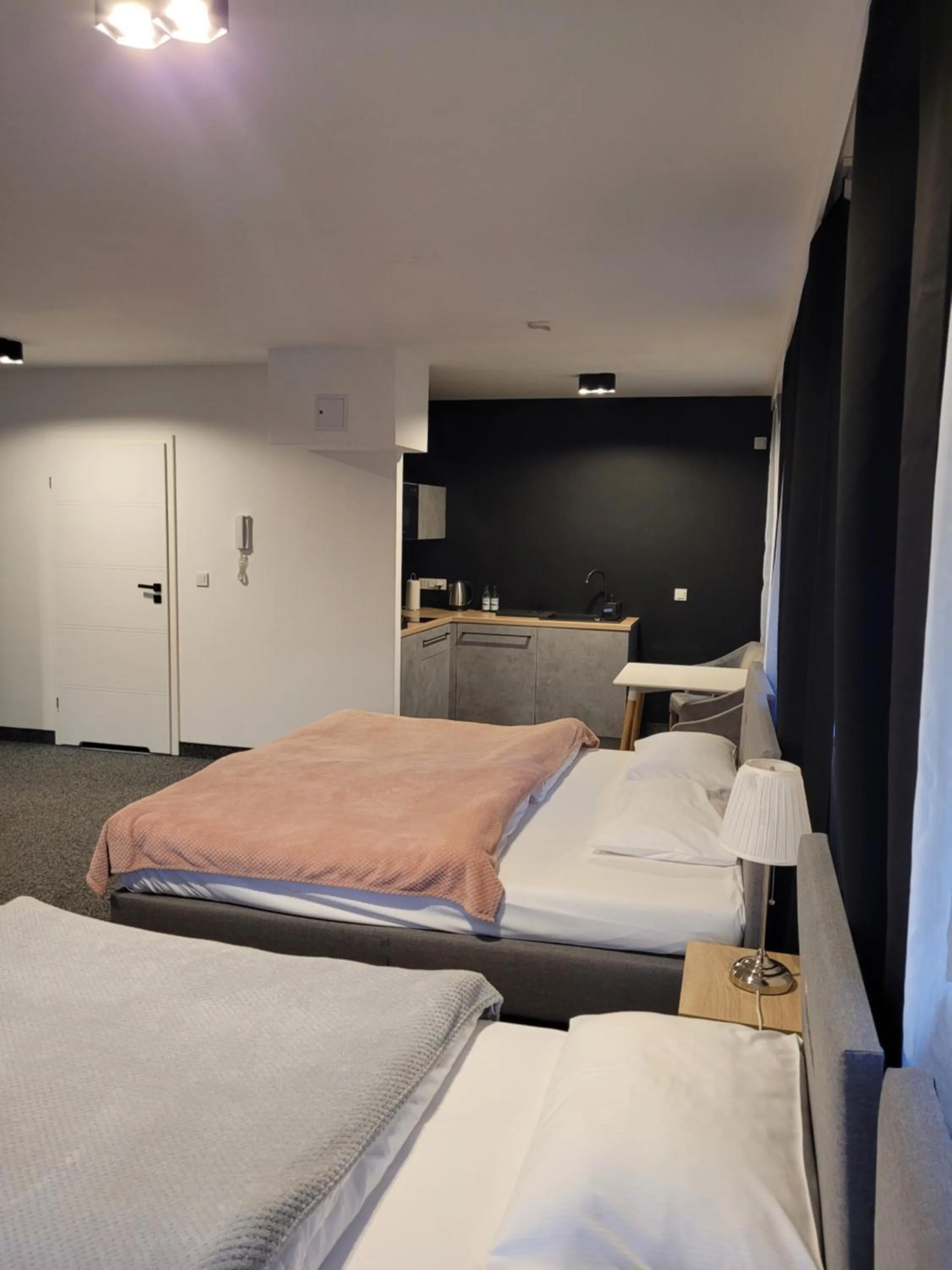 Bed in Silesia Apartments