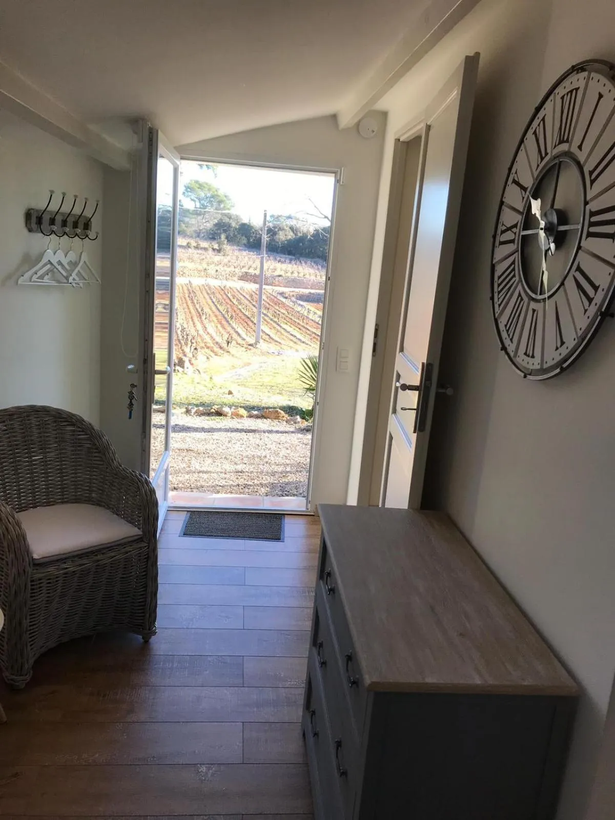 Garden view in L' Esmerand