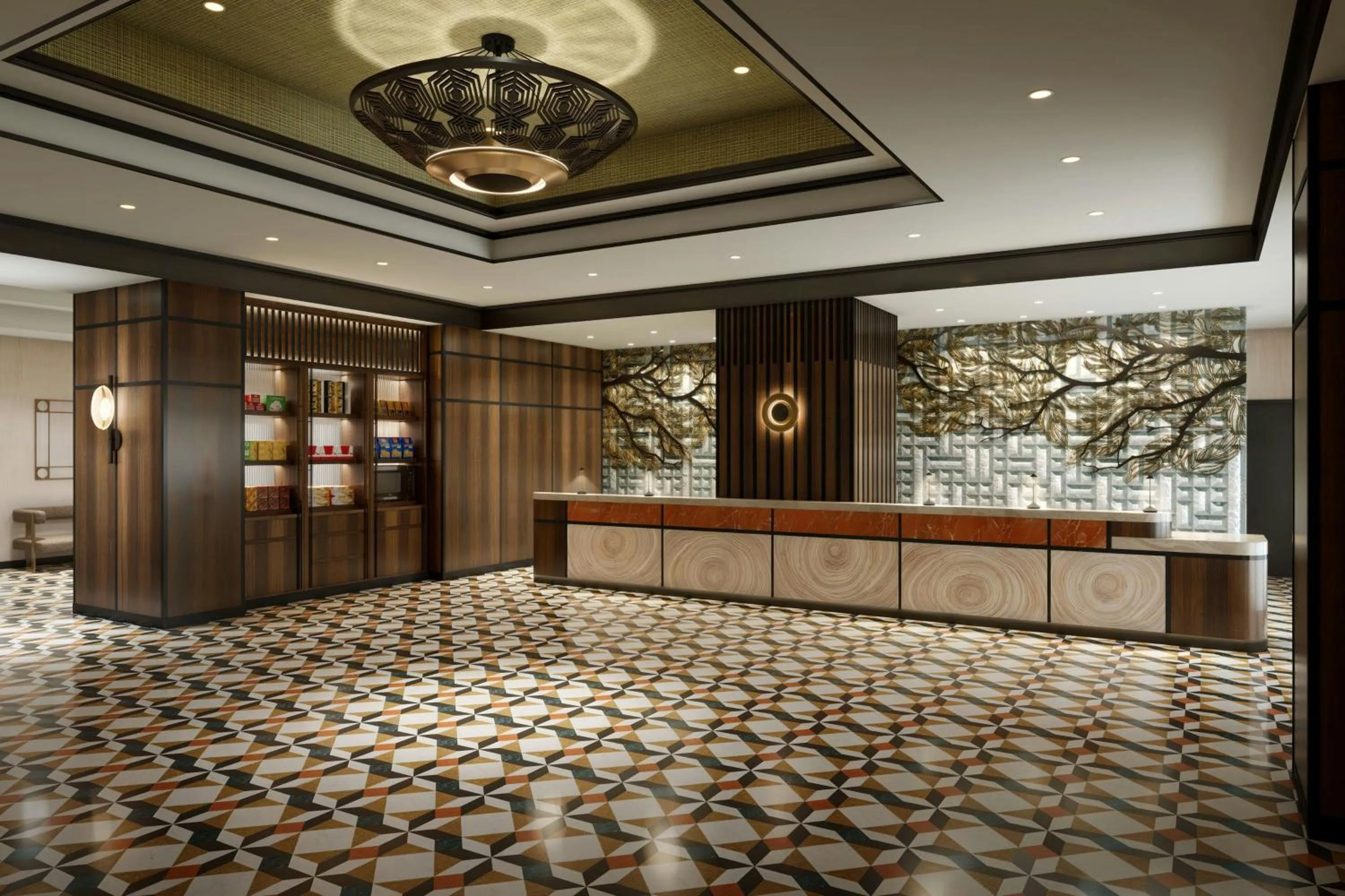 Lobby or reception in Sheraton Grand Sacramento