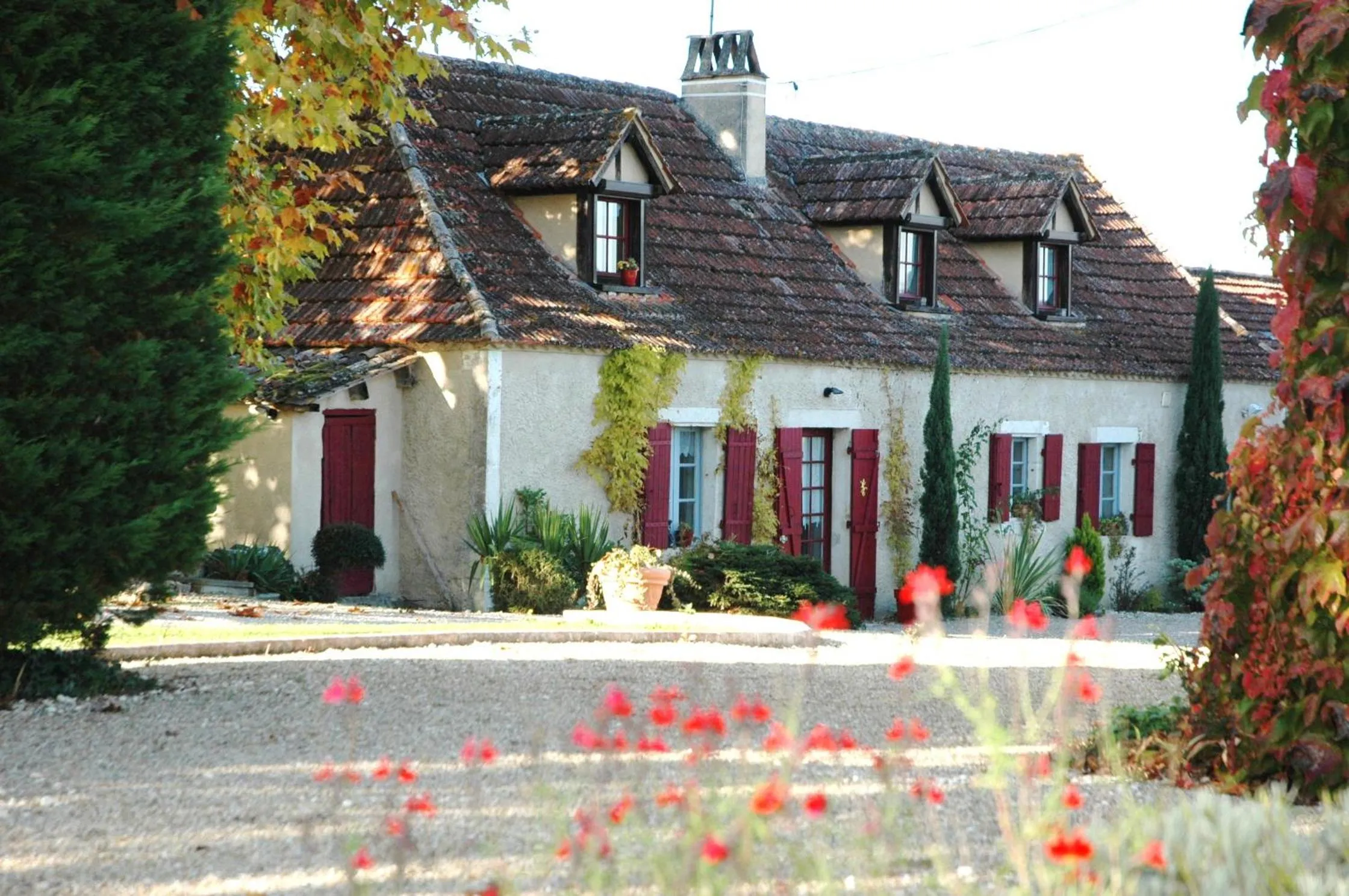 Garden in Domaine de la Queyssie