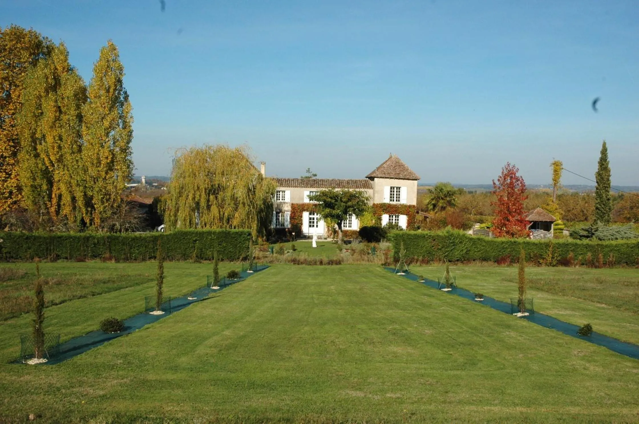 Garden in Domaine de la Queyssie