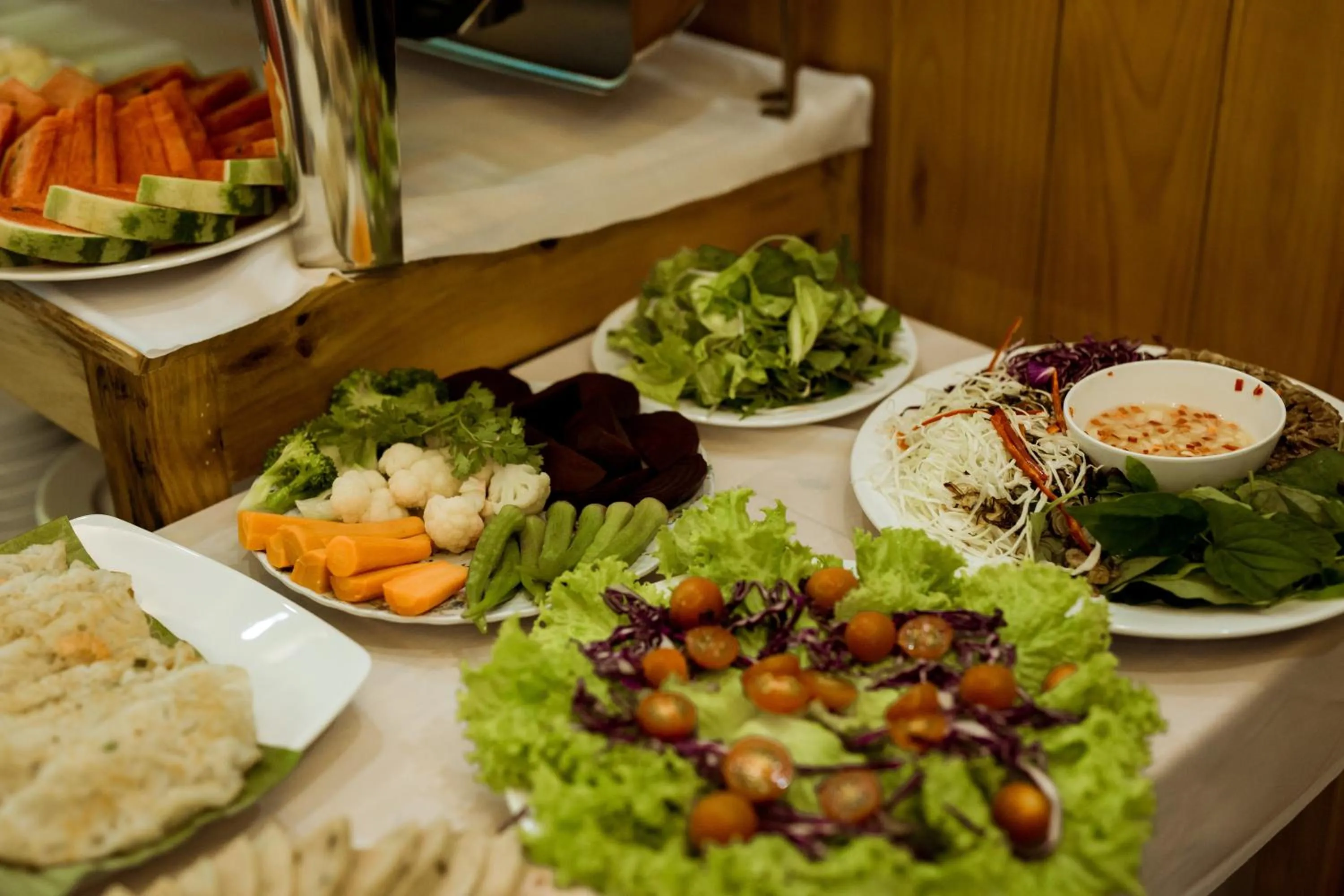 Breakfast in Tuyet Suong Villa Hotel
