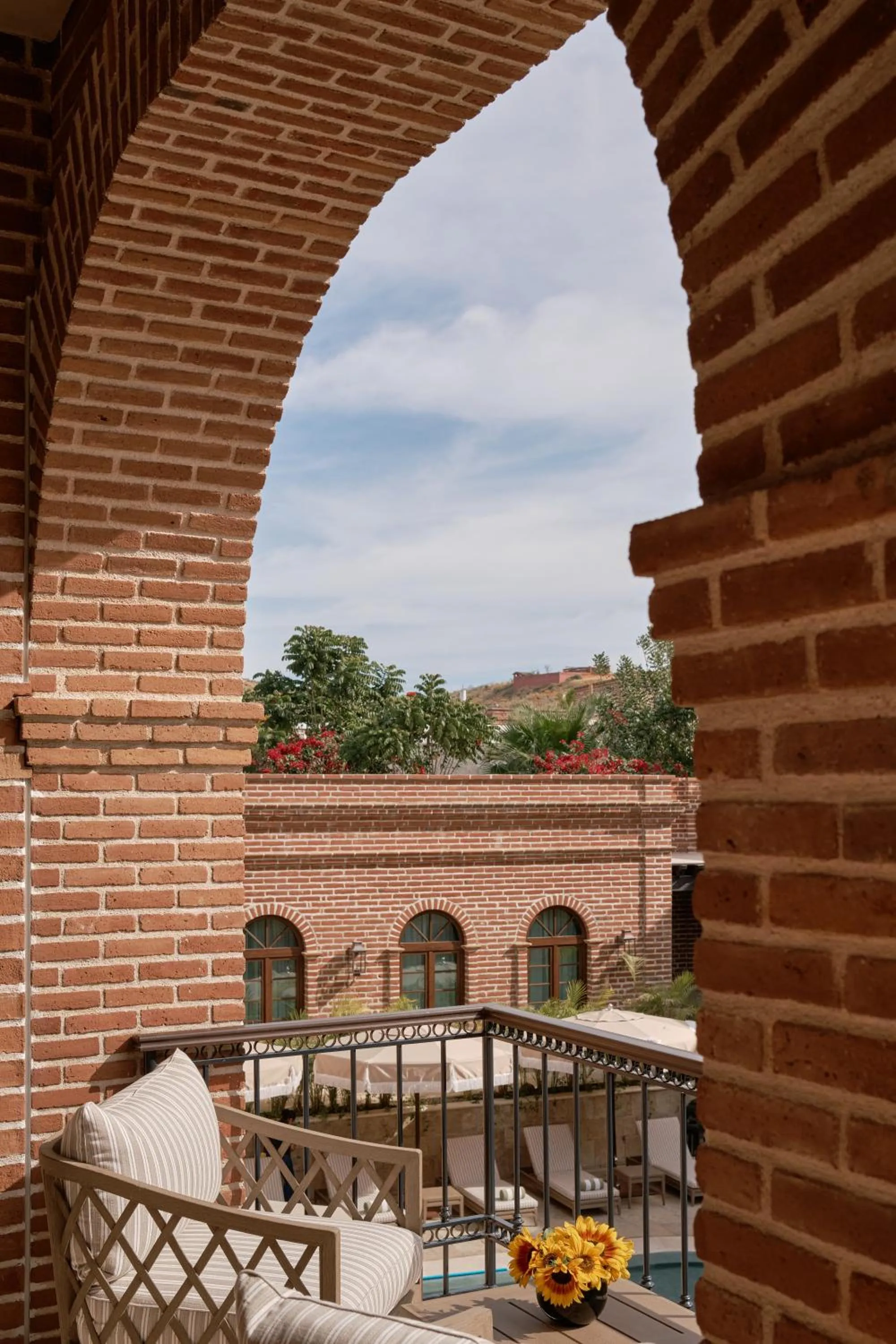 Balcony/Terrace in Todos Santos Boutique Hotel