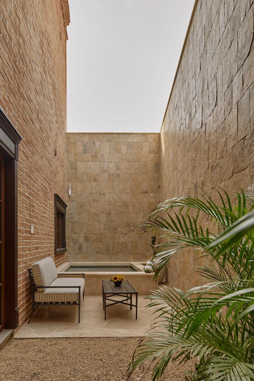 Swimming pool in Todos Santos Boutique Hotel