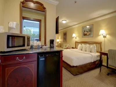 Bed in Senator Inn & Spa